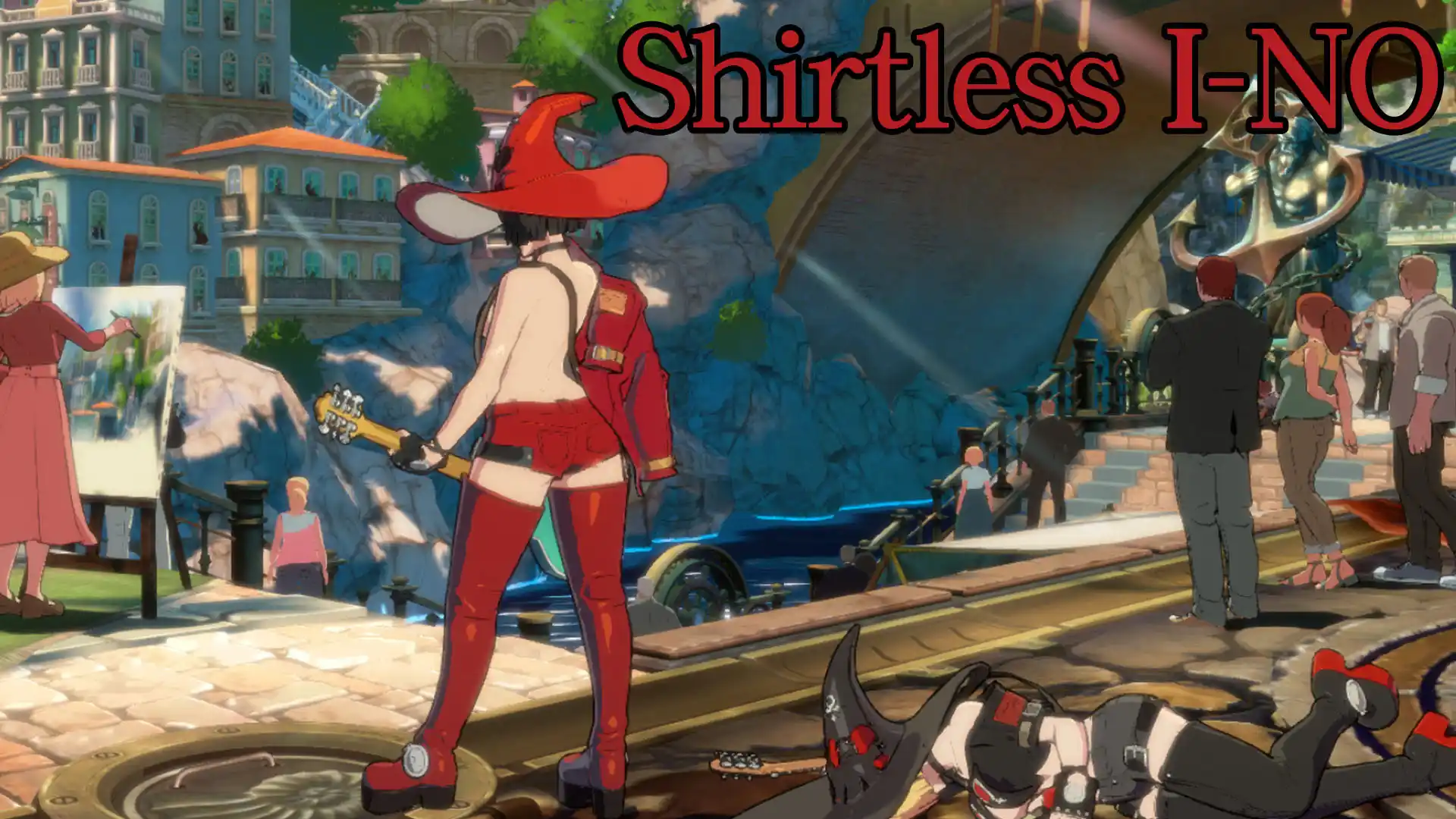 ギルティギアストライヴ イノ GGXX I-No - Shirtless mod