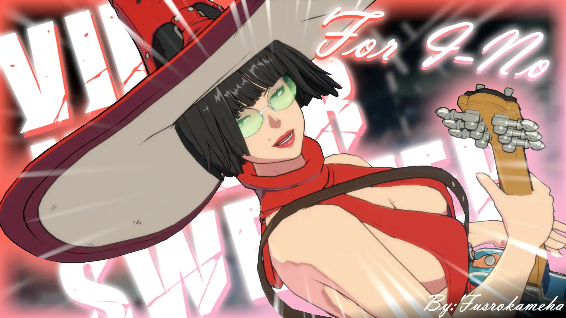 ギルティギアストライヴ イノ Virgin Killer Sweater for I-No mod