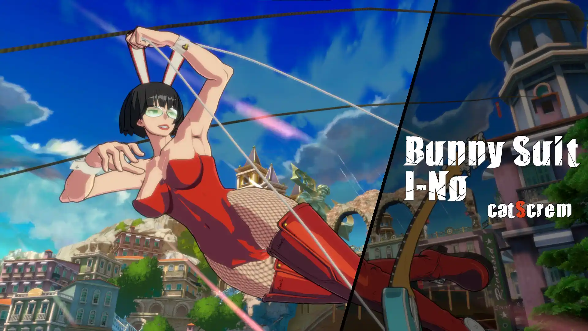 ギルティギアストライヴ イノ Bunny Suit I-No mod