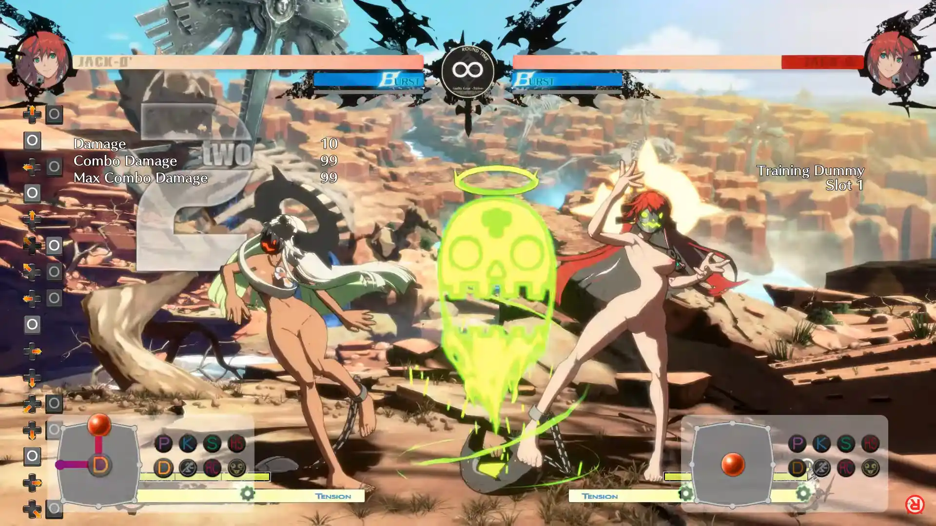 ギルティギアストライヴ ジャック・オー Nude Jack-O + Topless mod