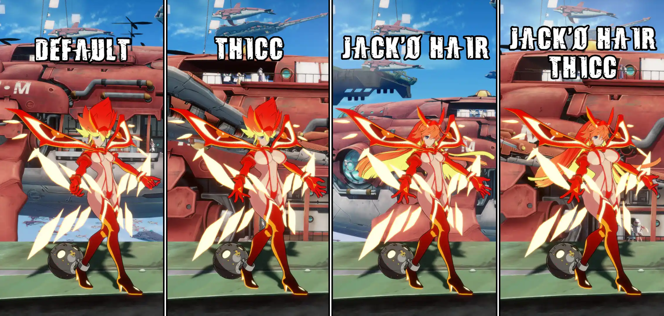 ギルティギアストライヴ ジャック・オー Ryuko Matoi Jack'O - Senketsu Kisaragi Ver. mod