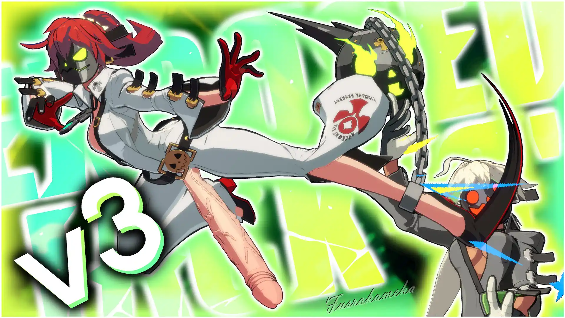 ギルティギアストライヴ ジャック・オー Exposed Jack-O' v3(futa) mod