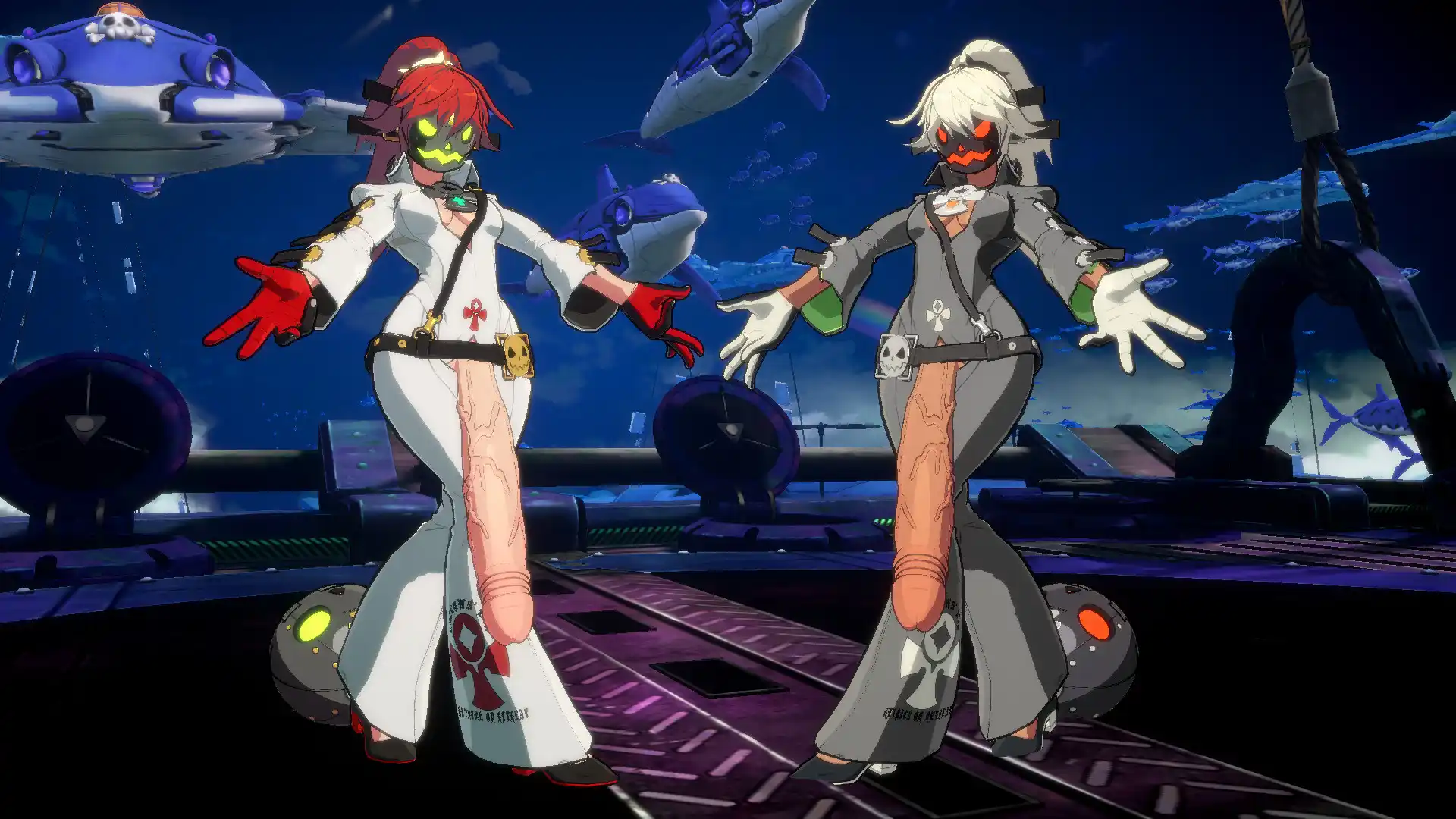 ギルティギアストライヴ ジャック・オー Exposed Jack-O' v3(futa) mod
