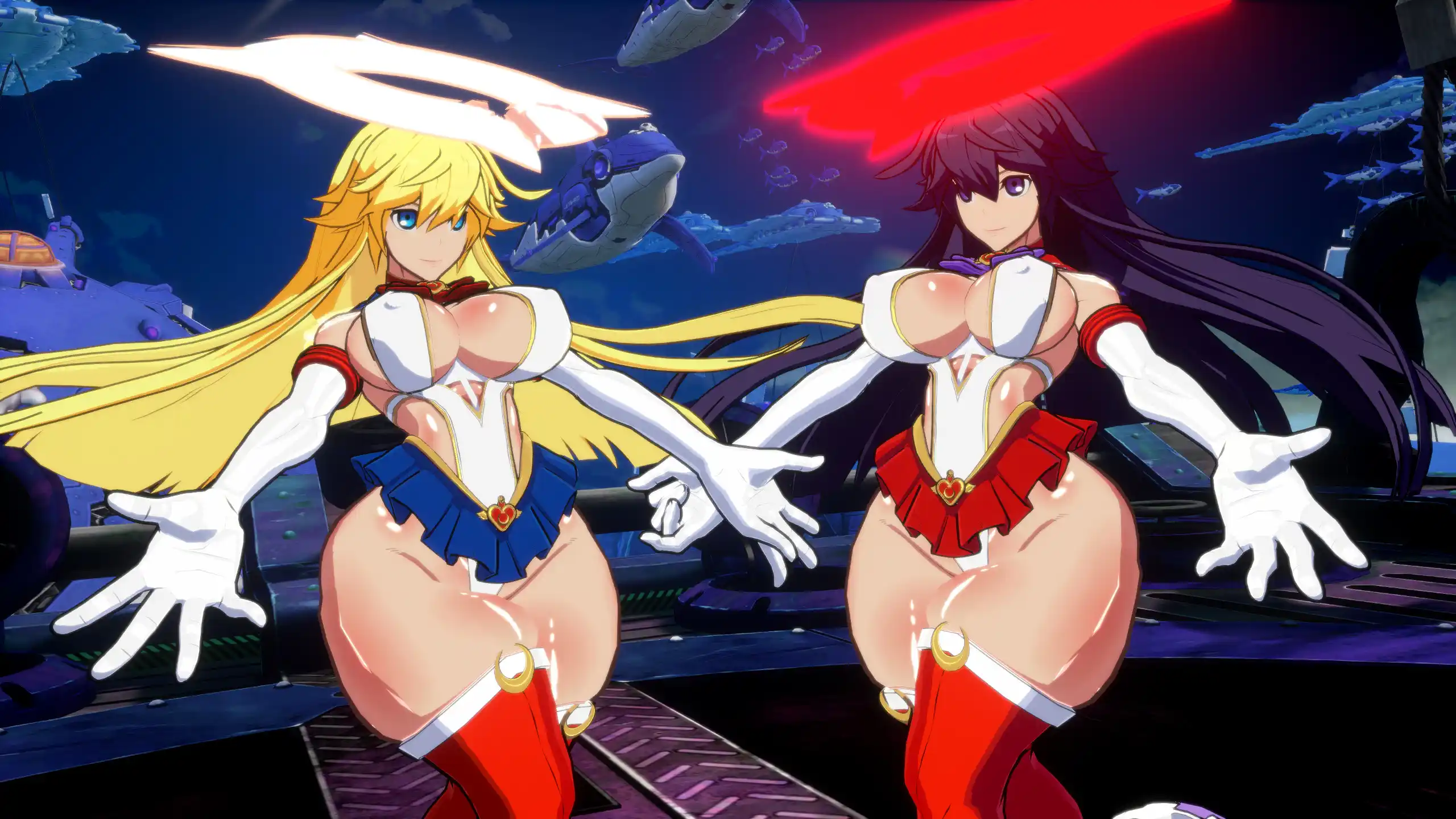 ギルティギアストライヴ ジャック・オー Modified Proportions Sailor Jack-O'+ Sailor Scouts mod