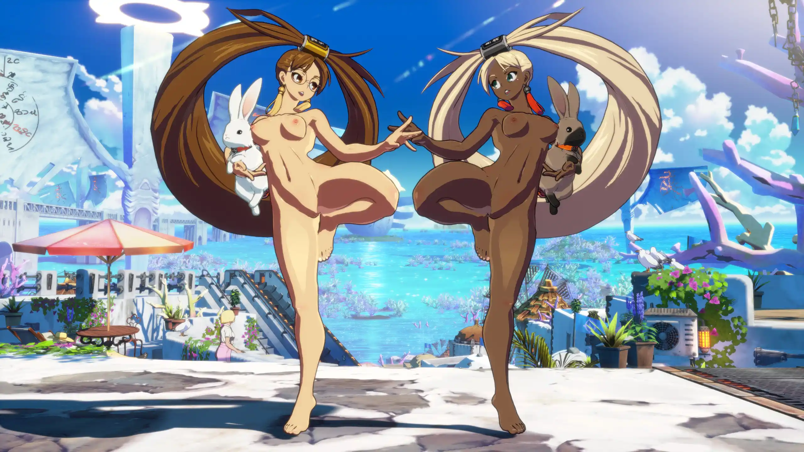 ギルティギアストライヴ 紗夢 Nude Jam Kuradoberi(Strive) mod