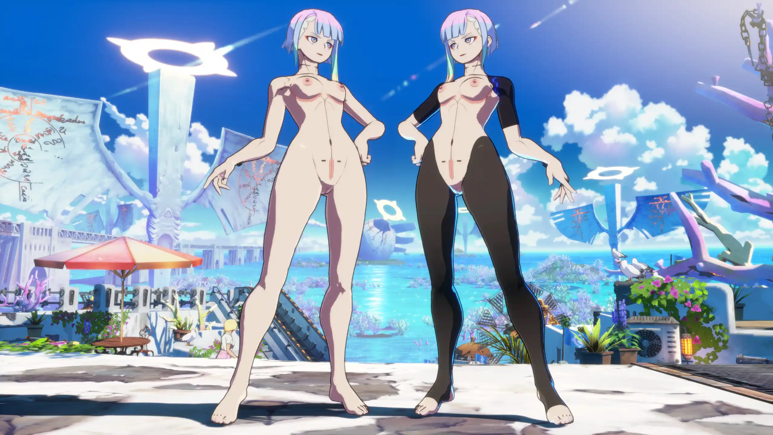 ギルティギアストライヴ ルーシー Nude Lucy mod