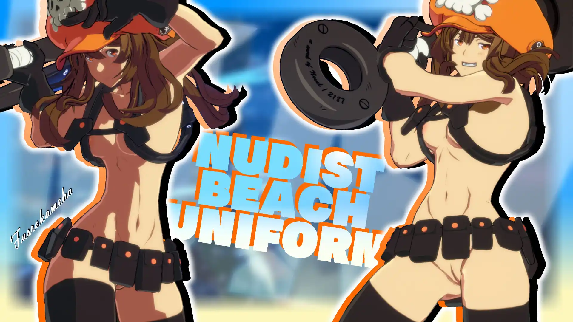 ギルティギアストライヴ メイ Nudist Beach Uniform May mod