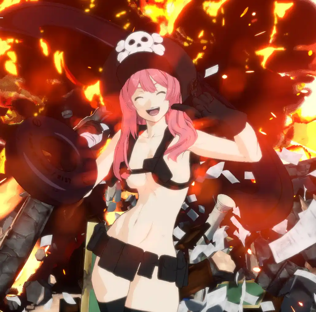 ギルティギアストライヴ メイ Nonon for Nudist Beach May mod