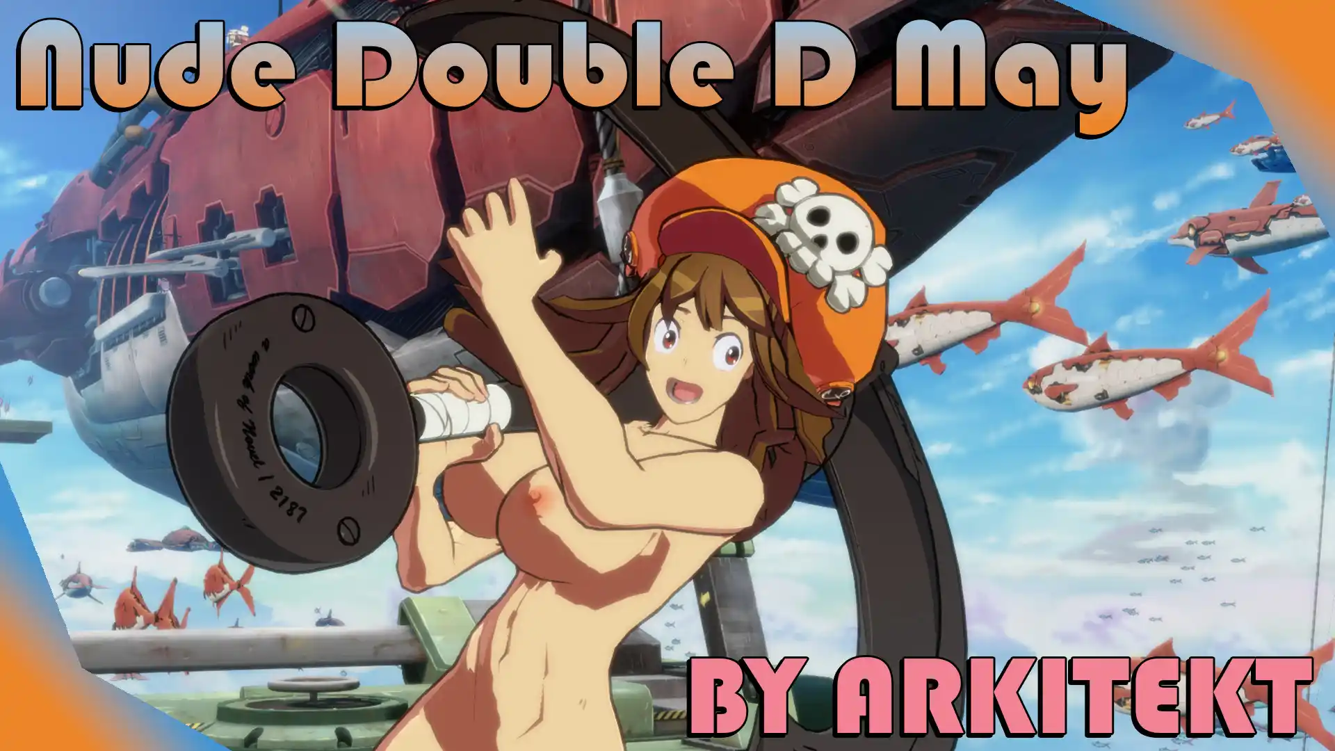 ギルティギアストライヴ メイ Nude Double D May mod
