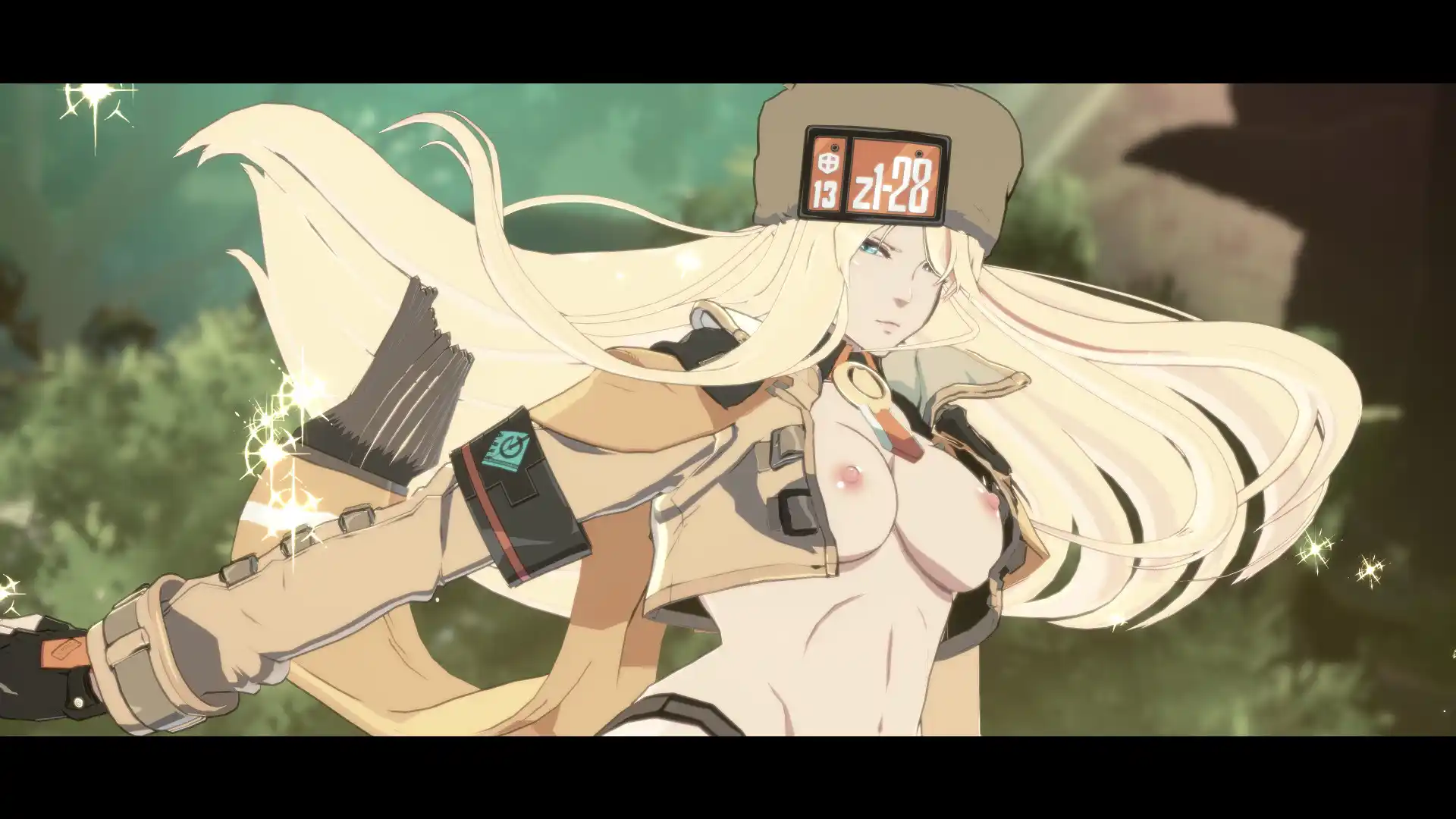 ギルティギアストライヴ ミリア Topless Millia mod