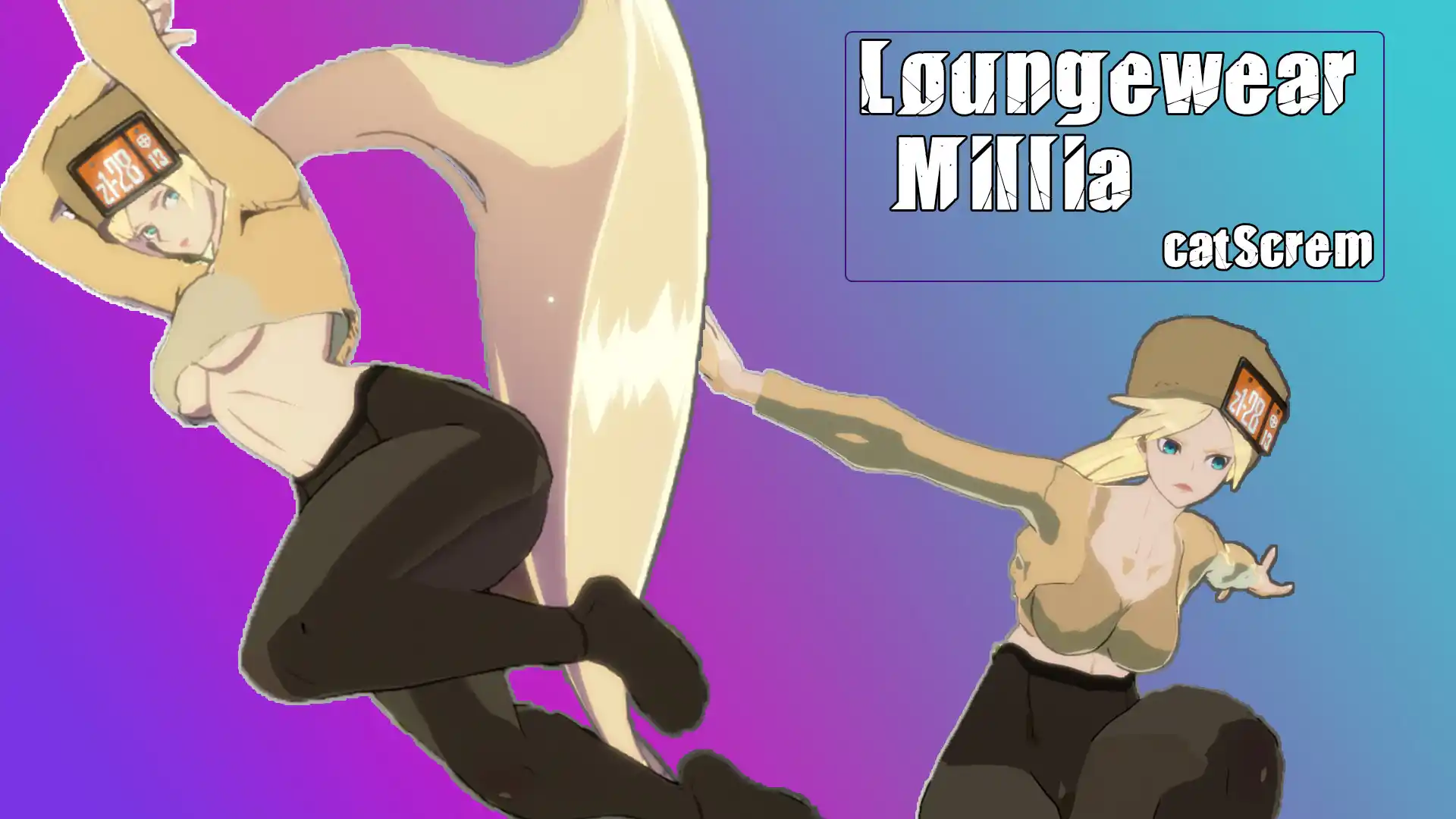 ギルティギアストライヴ ミリア Loungewear Millia mod