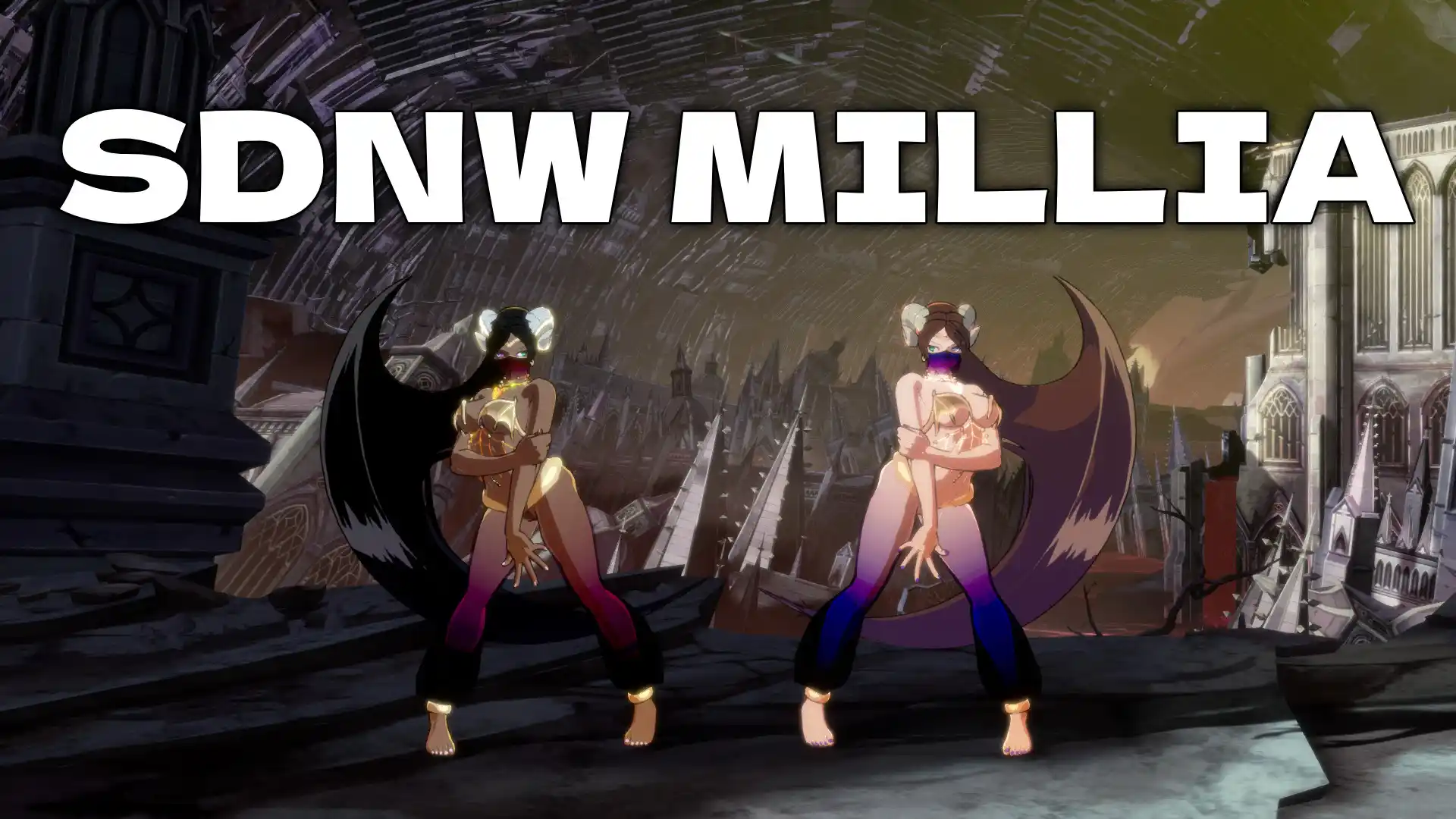 ギルティギアストライヴ ミリア SDNW Millia Rage mod