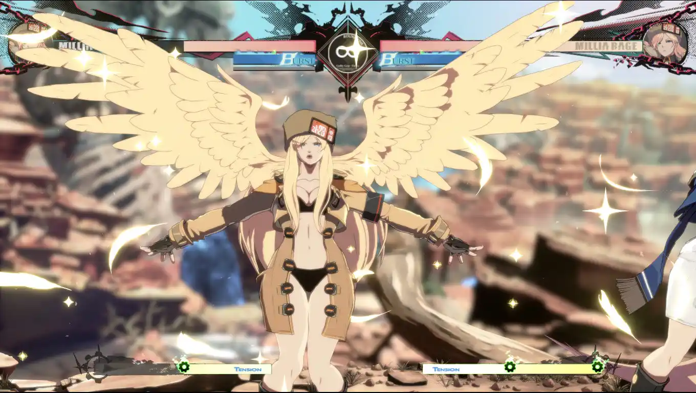 ギルティギアストライヴ ミリア Millia Skimpy mod