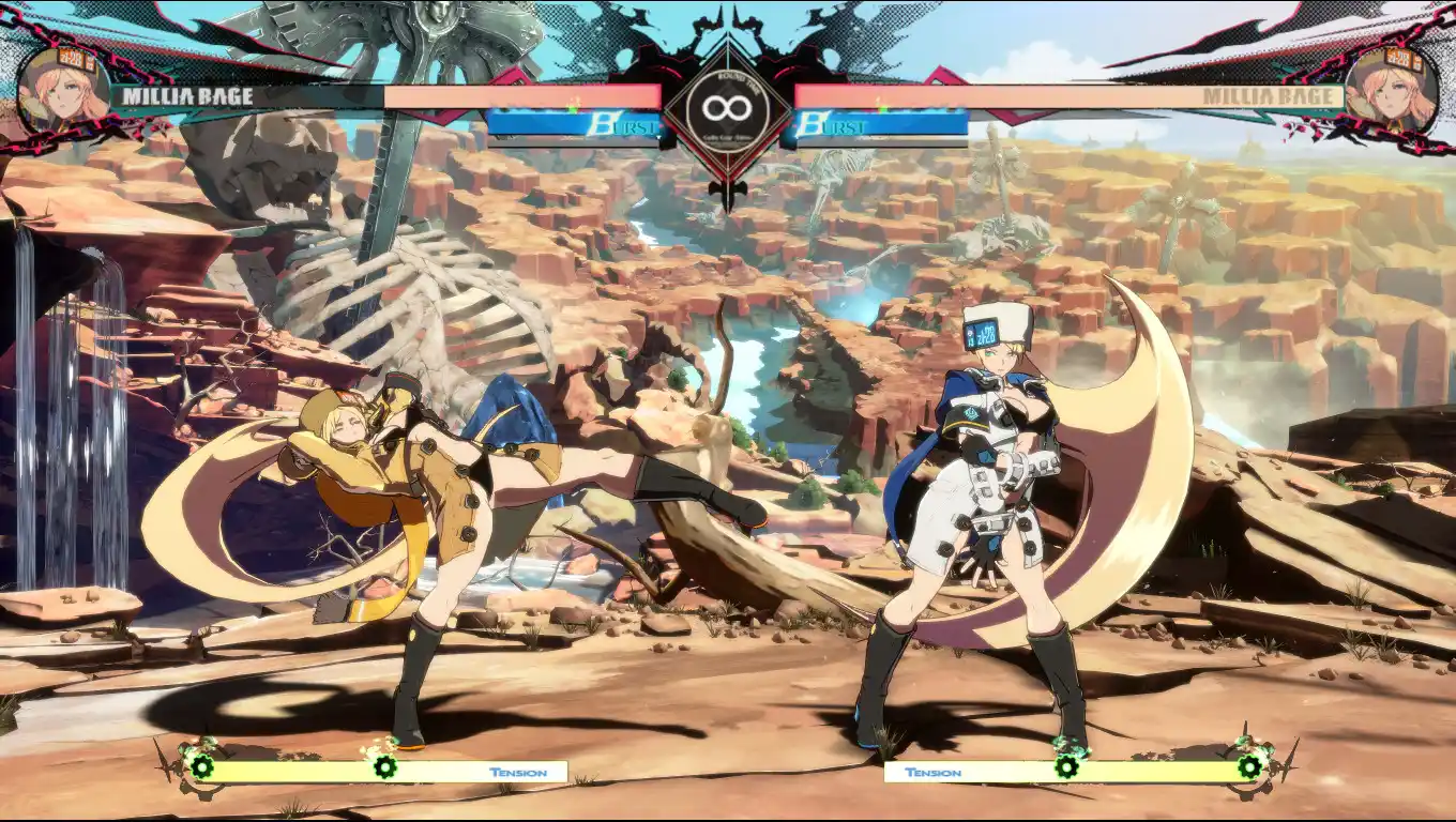 ギルティギアストライヴ ミリア Millia Skimpy mod