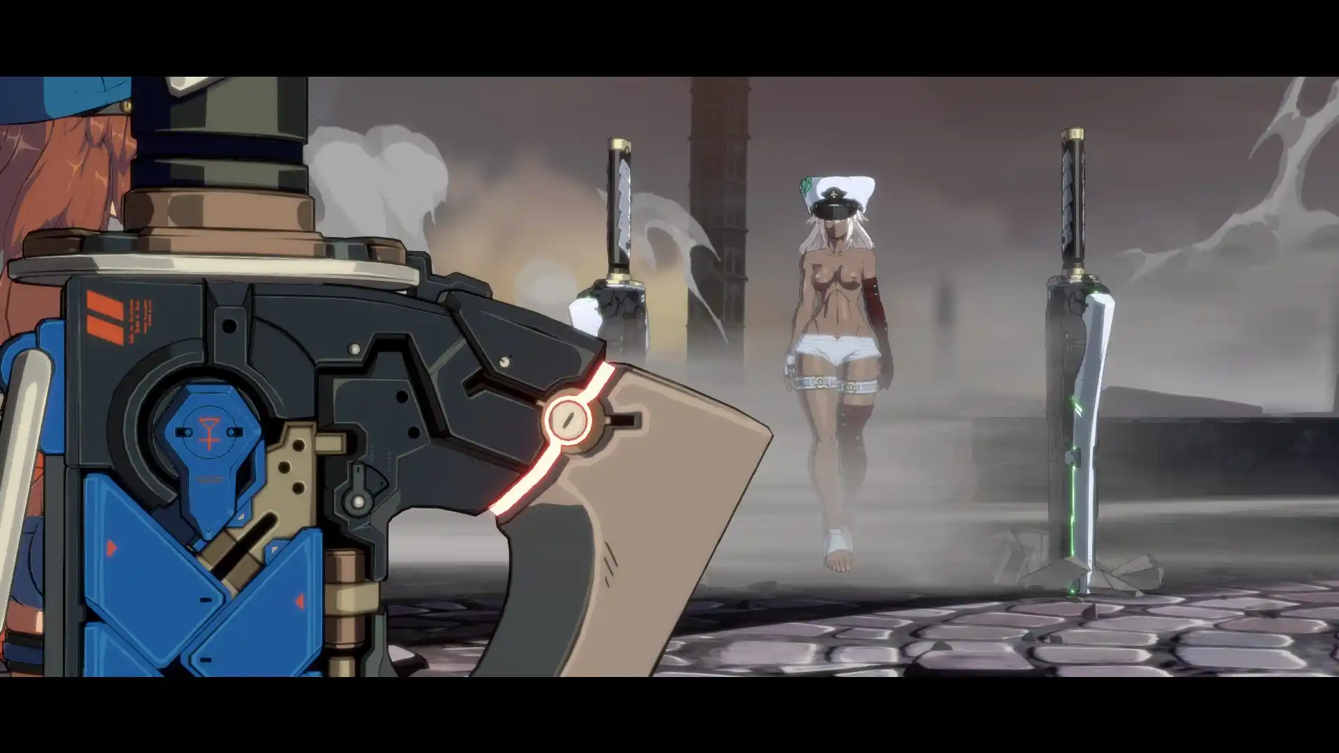 ギルティギアストライヴ ラムレザル Topless and Nude Ramlethal mod