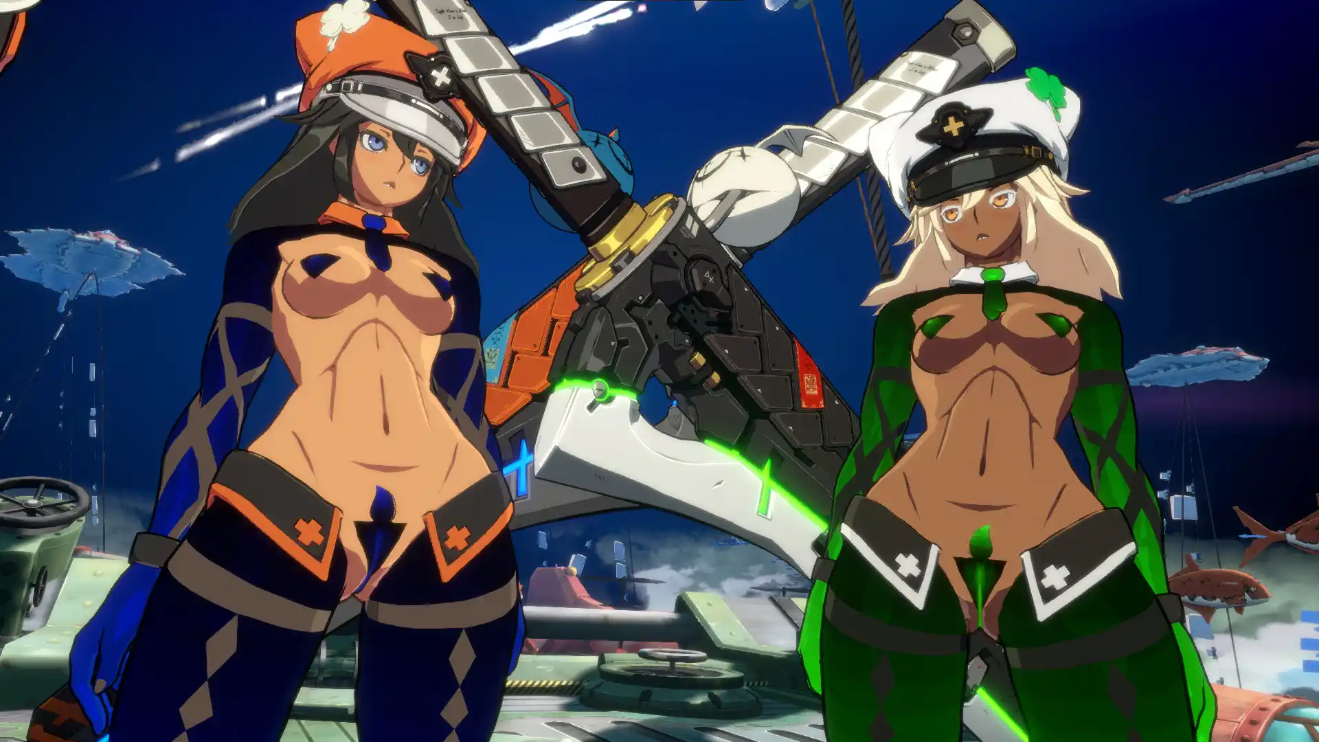ギルティギアストライヴ ラムレザル Reverse Bunnysuit Ramlethal v2 mod