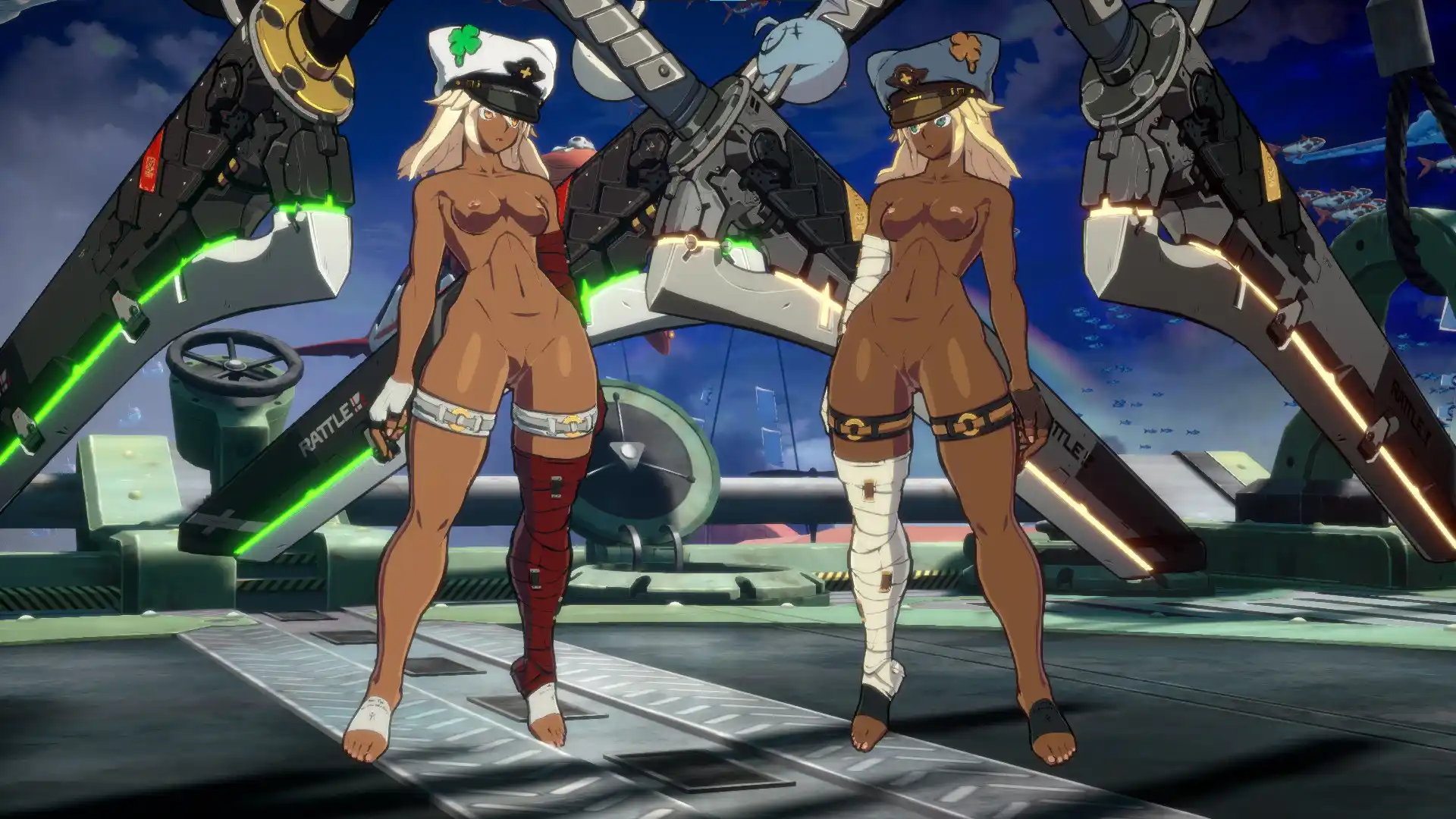 ギルティギアストライヴ ラムレザル Zai's Nude Ramlethal Revised mod
