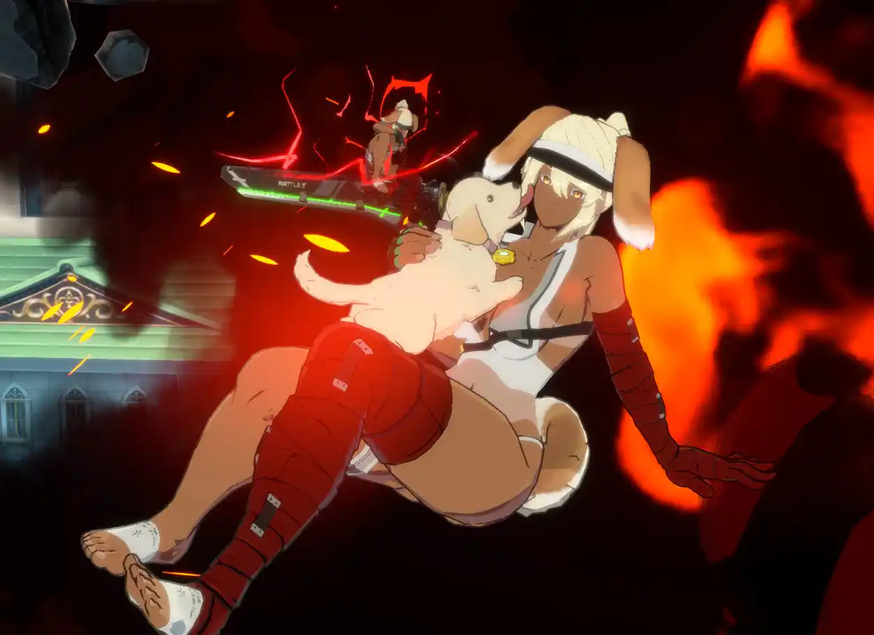 ギルティギアストライヴ ラムレザル Ramlethal Summer w doggy ears and tail mod