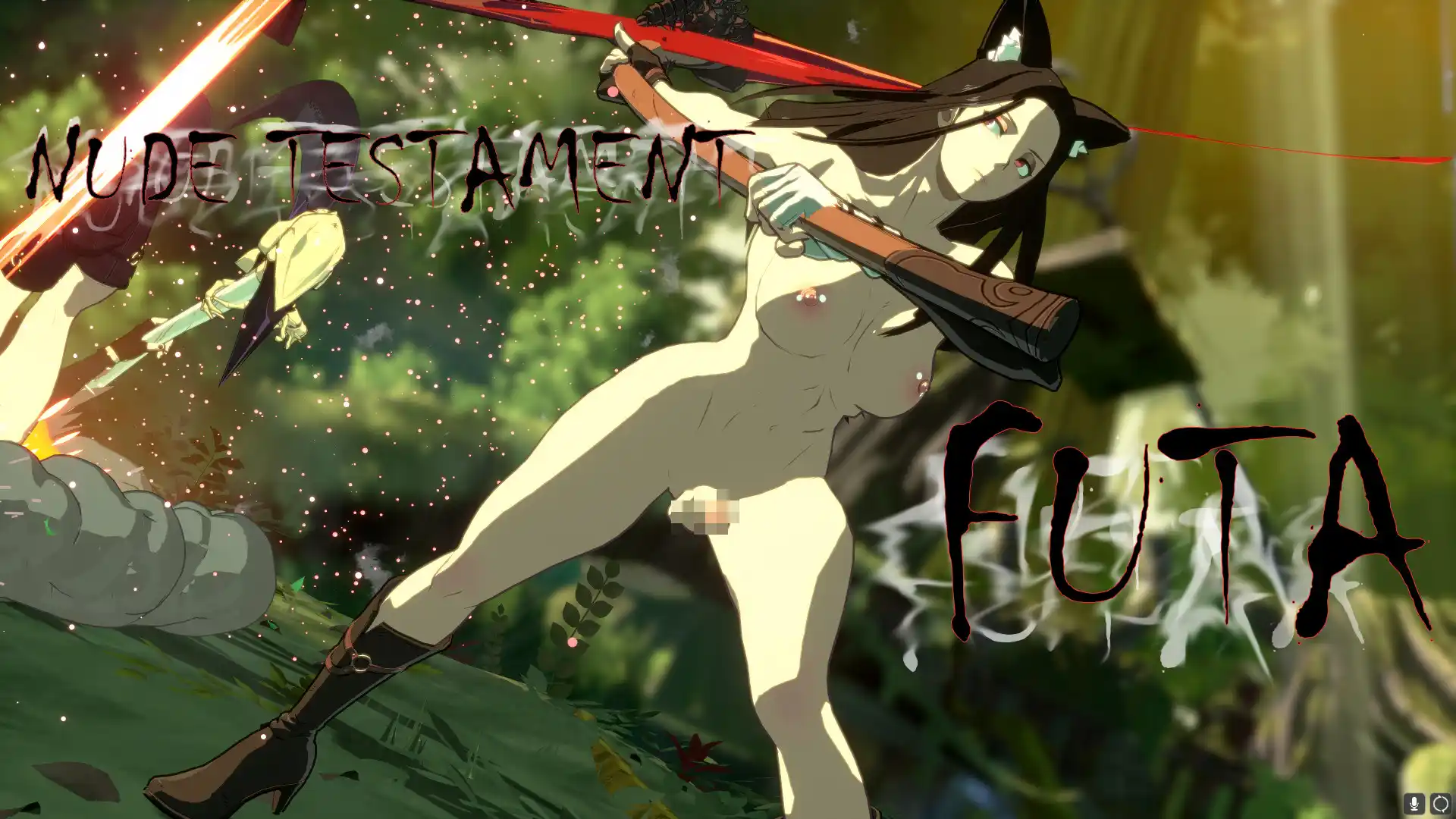 ギルティギアストライヴ テスタメント Nude Testament Futa mod