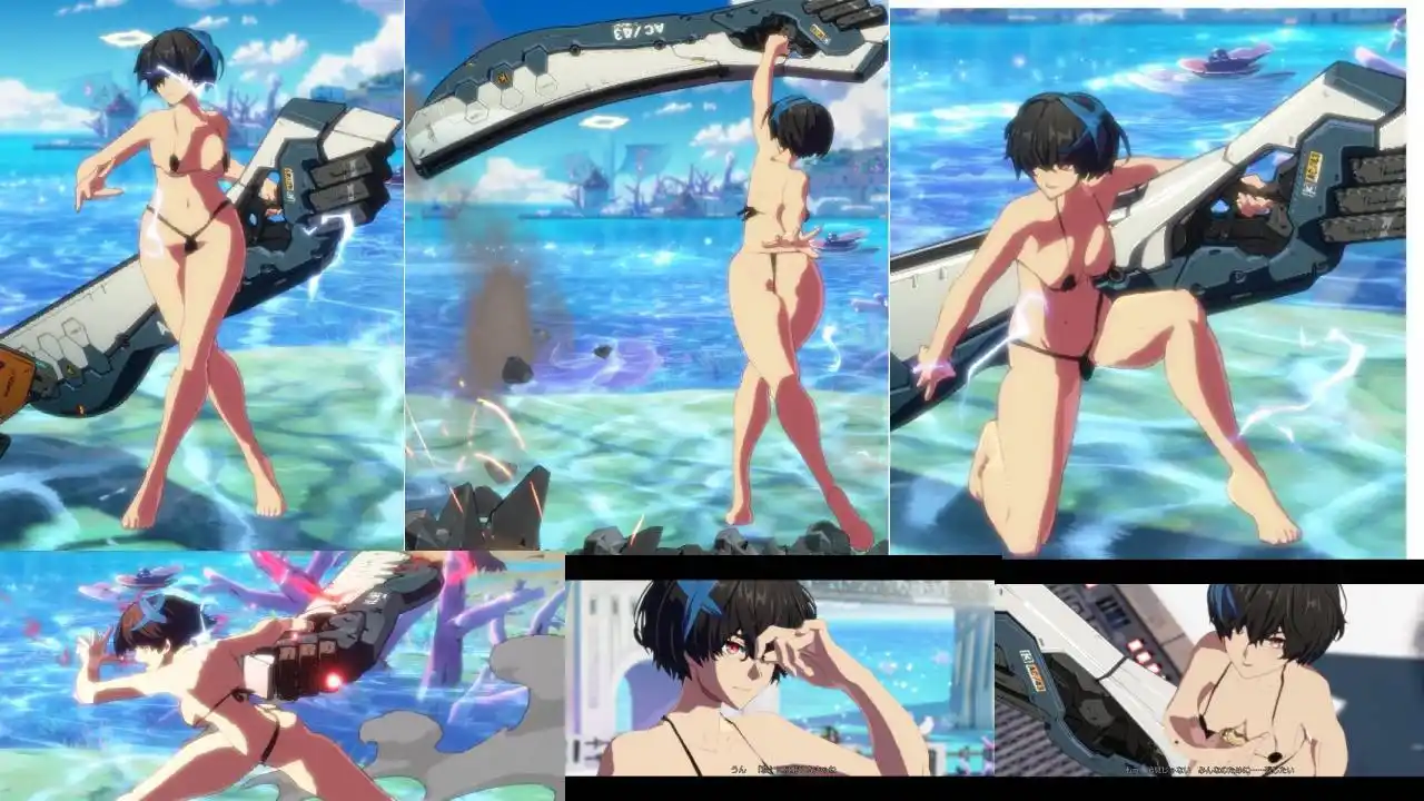 ギルティギアストライヴ ユニカ Black Bikini Skin Mod - Unika mod