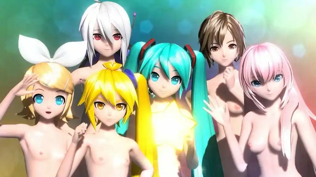 初音ミク Project DIVA MEGA39's+ Full Nude Modules v1.2 + Luka Meiko Haku v1.4 Update mod