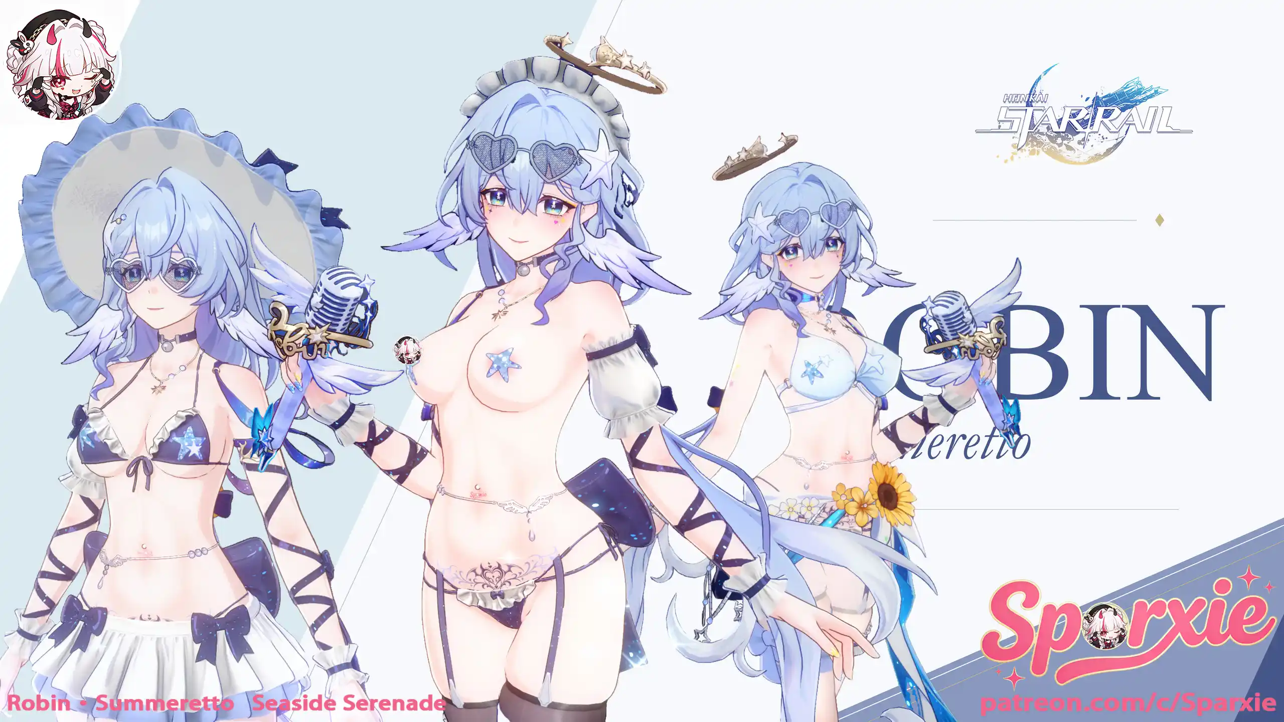ロビン・夏空の歌 Robin•Summeretto_OG Variant&Seaside Serenade mod