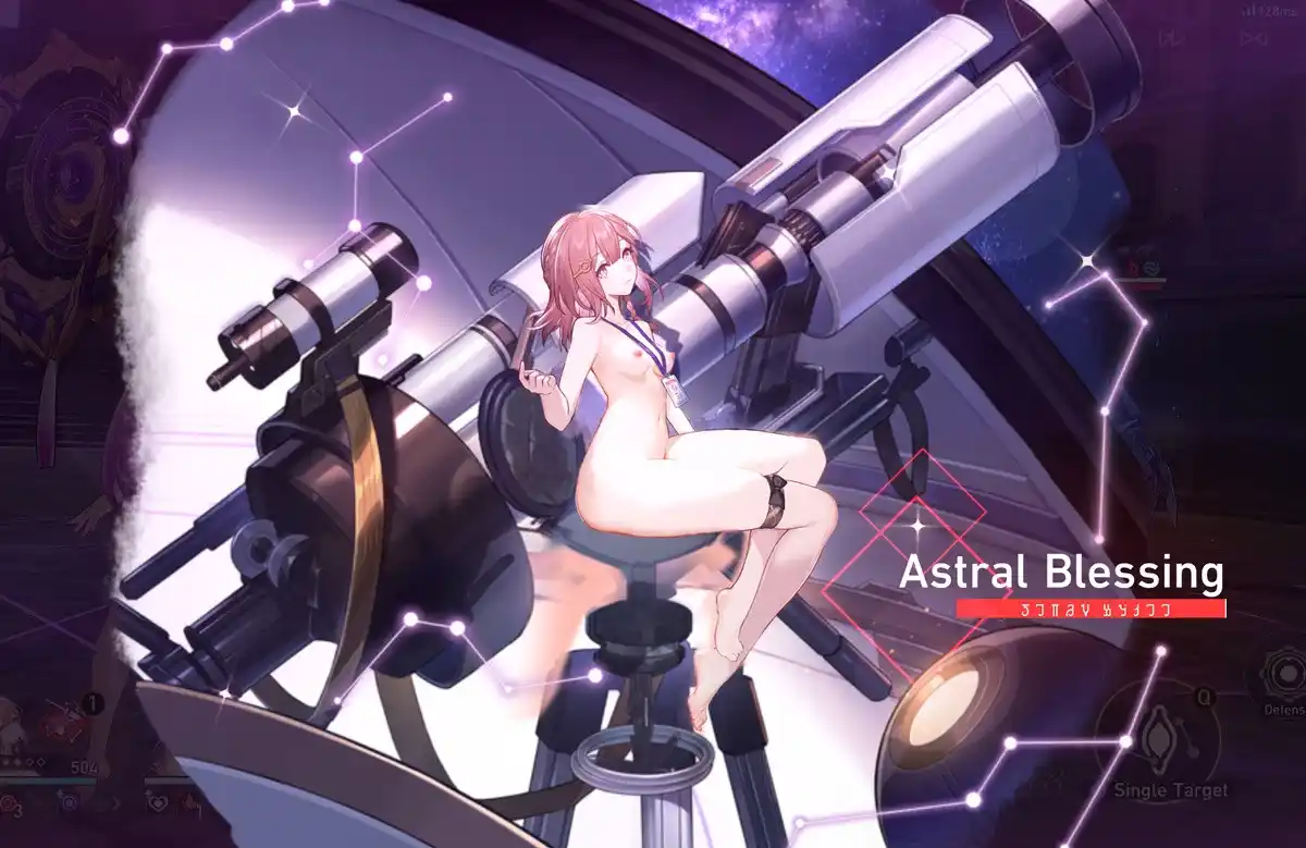 崩壊スターレイル アスター mod Asta nude preg + Splash art