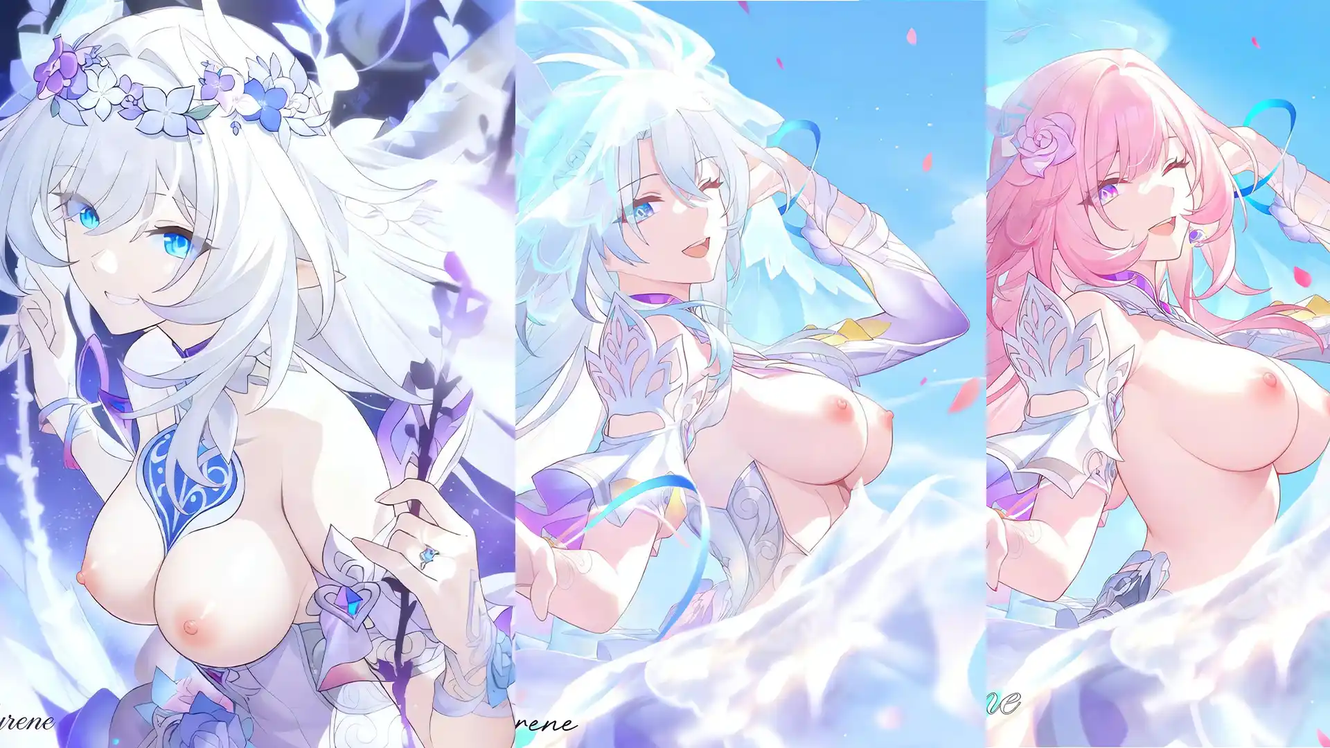 崩壊スターレイル キュレネ mod Cyrene Lightcone in White style  白色风格的昔涟光锥