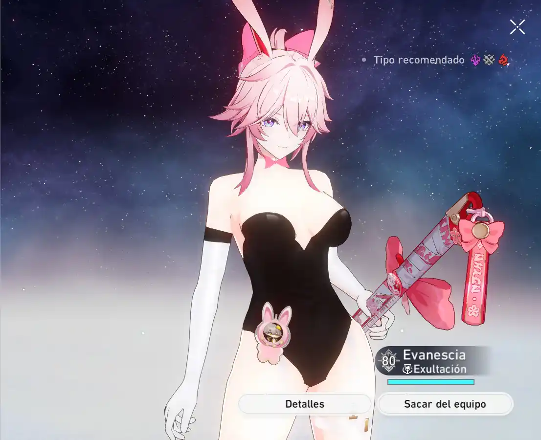 崩壊スターレイル 緋英 mod Evanescia Bunnysuit