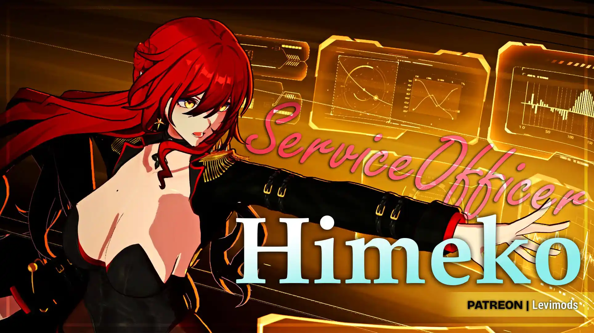 崩壊スターレイル 姫子・旅立ち mod Service Officer Himeko