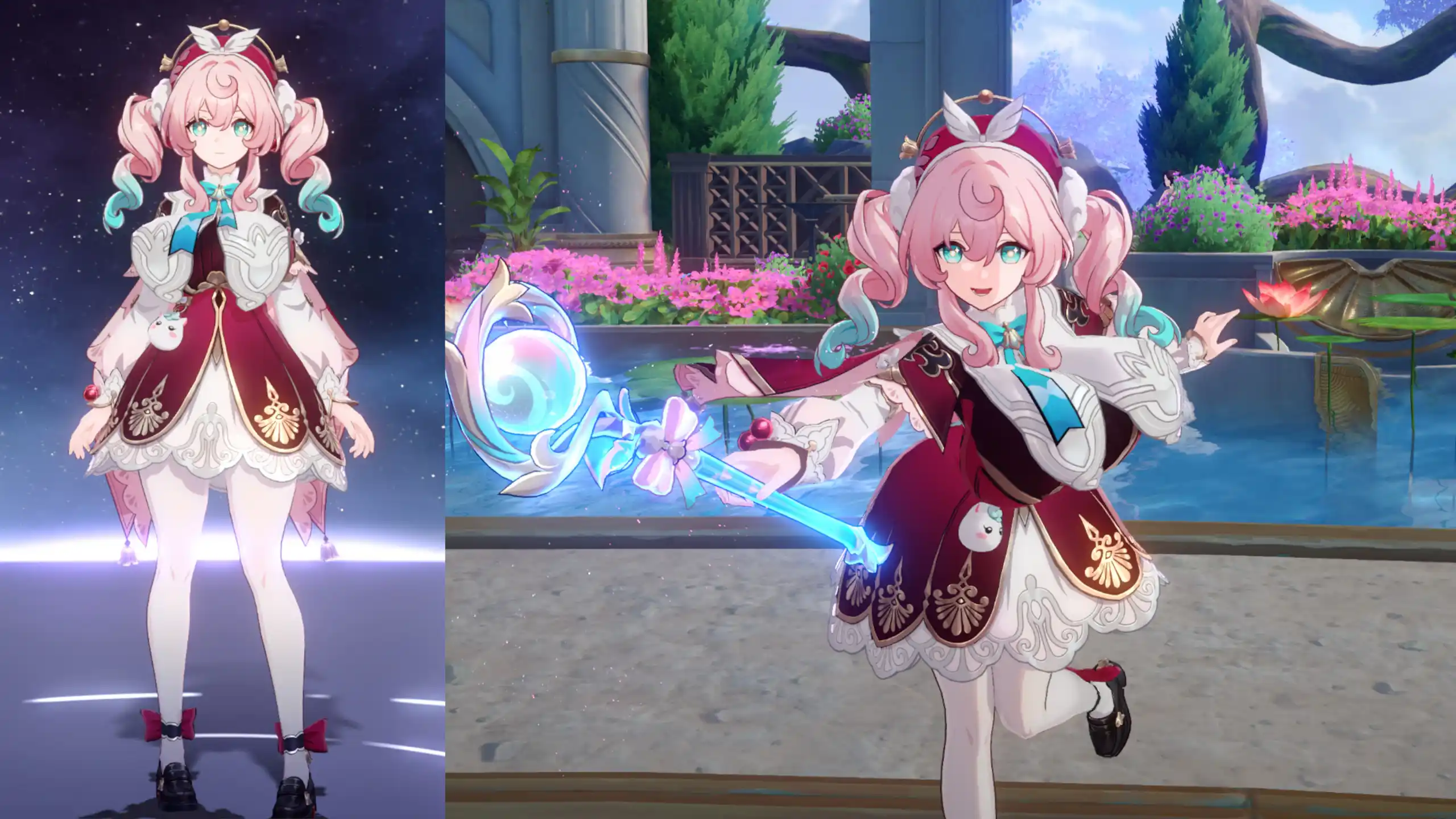 崩壊スターレイル ヒアンシー mod SFW Hyacine Big Boobs Thick Thighs