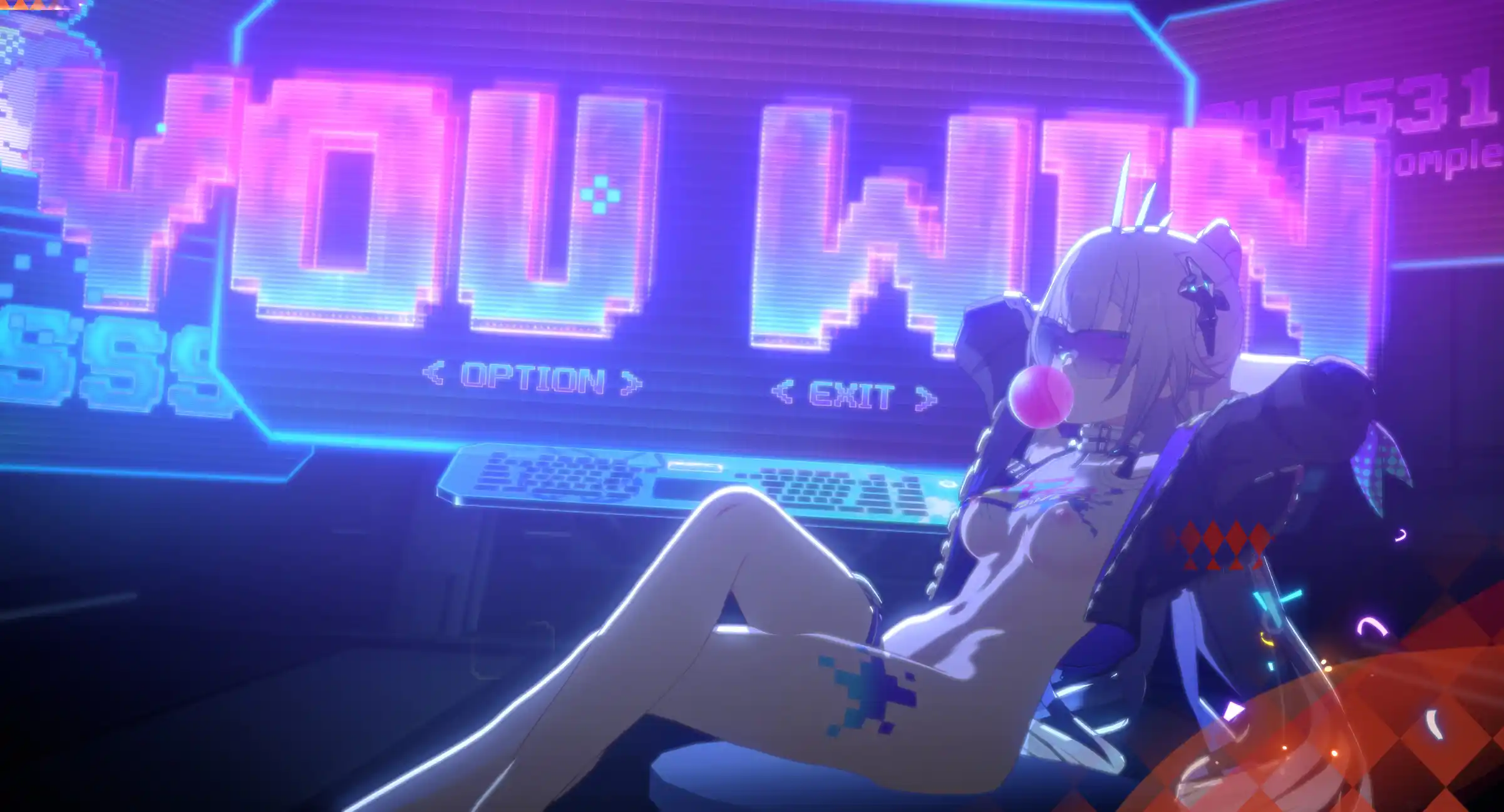 銀狼LV.999 SilverWolfLV999 nude&half nude&slider mod