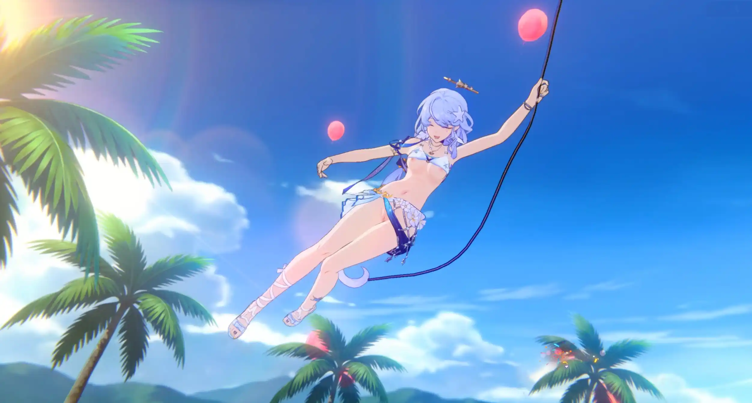崩壊スターレイル ロビン・夏空の歌 mod Robin Summeretto nude&half nude&slider