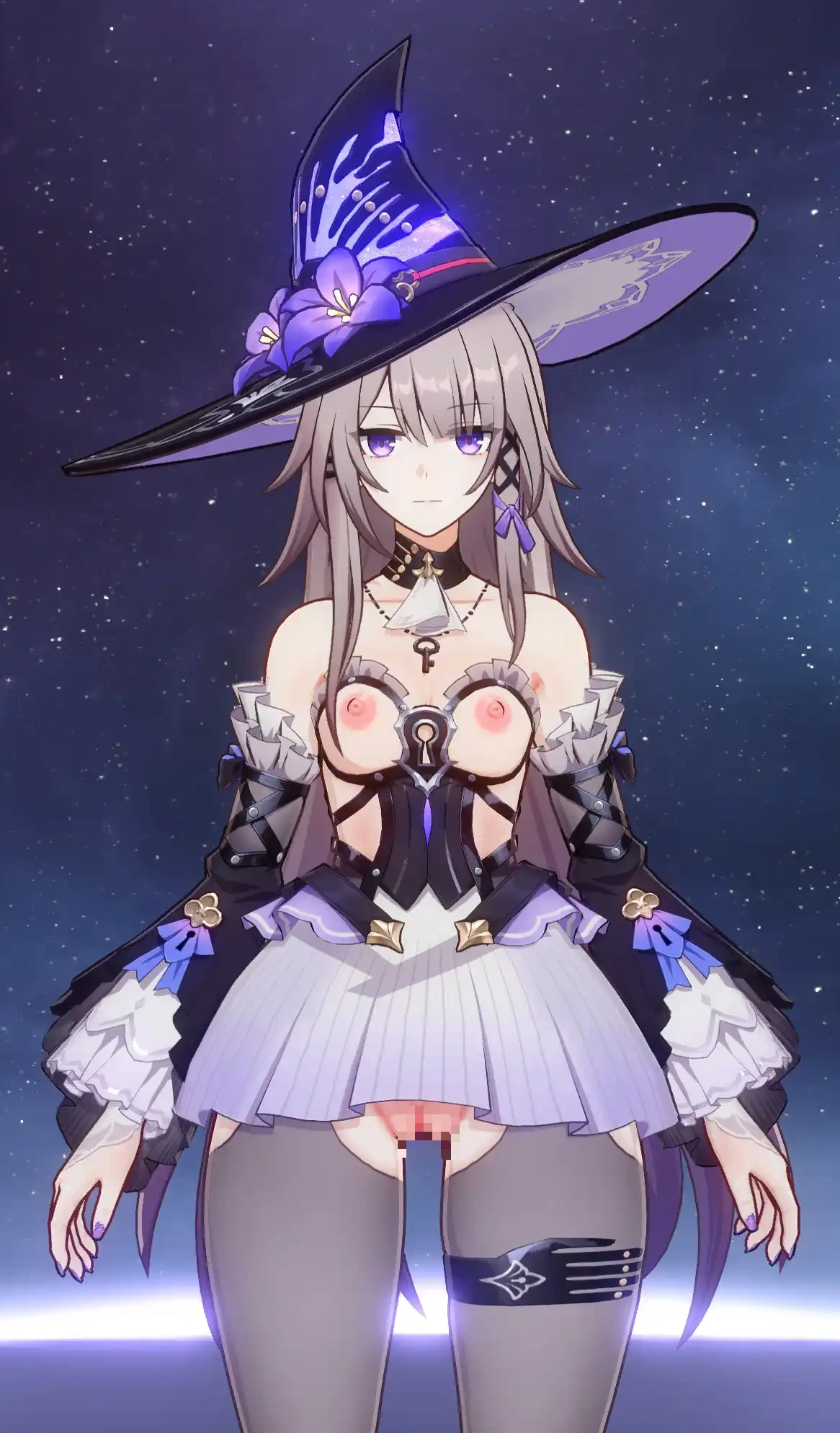 崩壊スターレイル マダムヘルタ mod The Herta | Covered/Exposed, Pantyhose