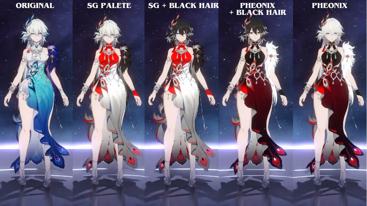 崩壊スターレイル 爻光 mod Auntie Yao brings you Ang Bao (toggle + thicc)