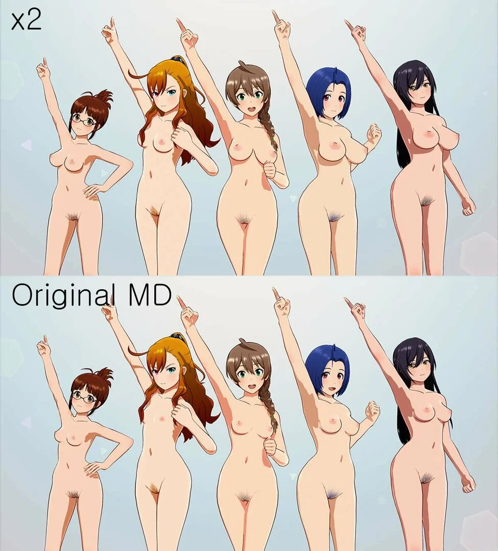 アイドルマスタースターリットシーズン TEST_MD_Shead_x2 boob.pak mod