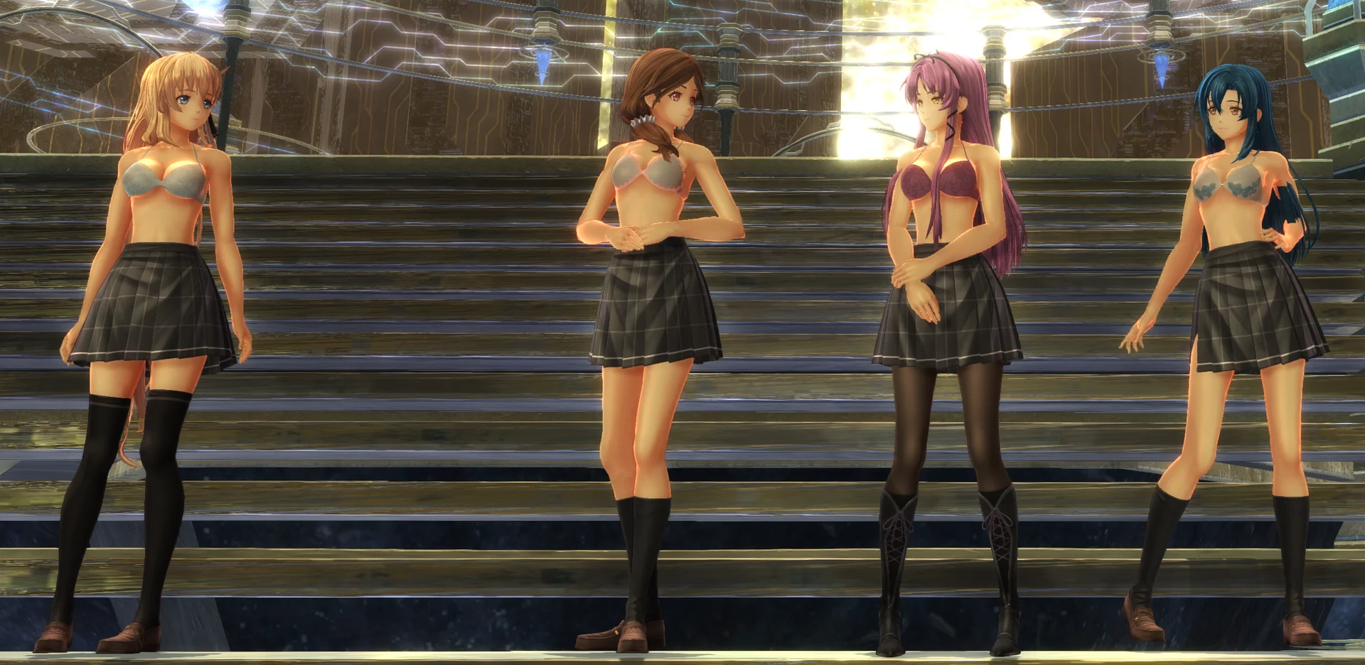 黎の軌跡 UniformUnderWearMod pack（Agnes / Feri / Renne / Shizunaほか） mod