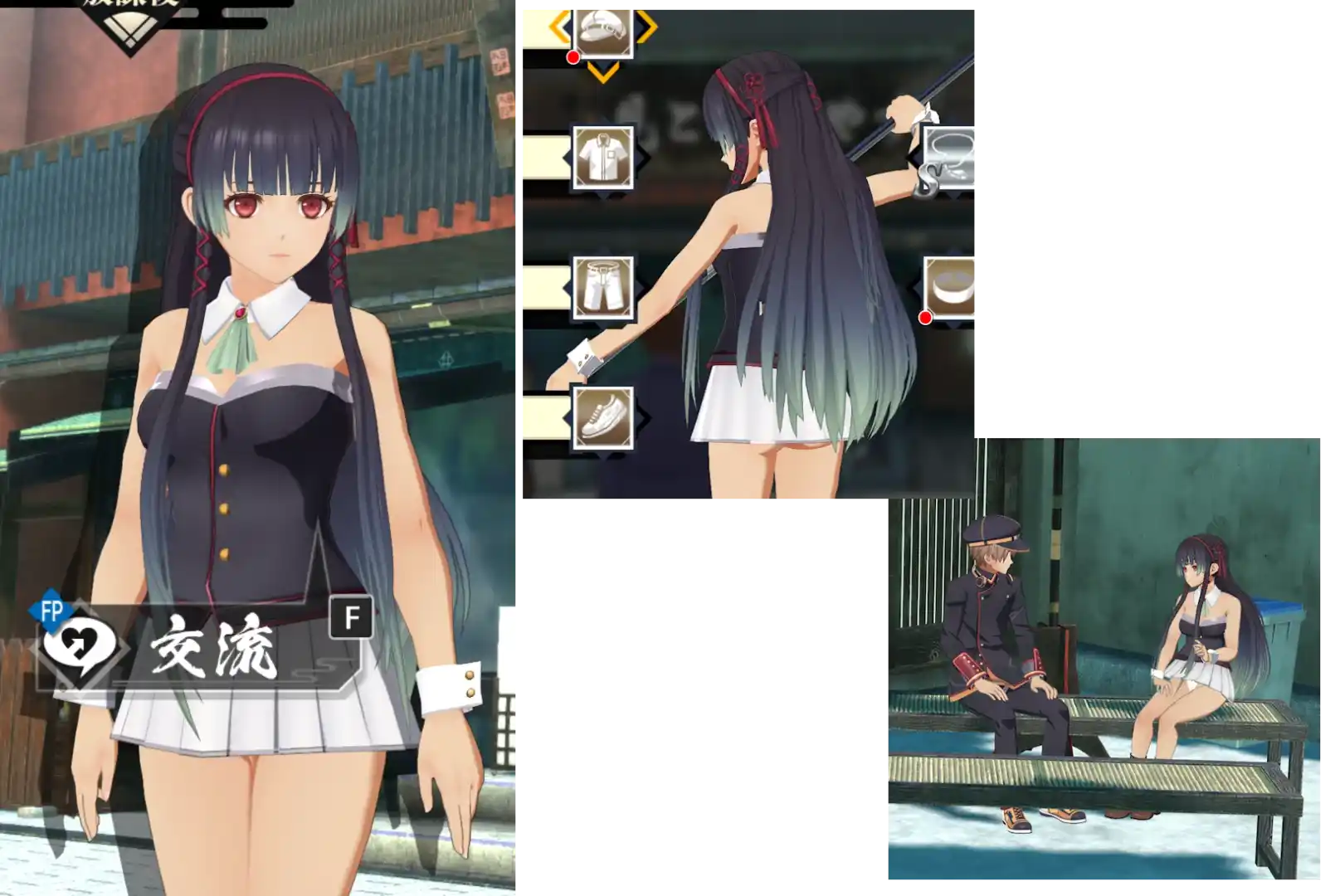 亰都ザナドゥ -桜花幻舞- フウカ 通常制服Chira-rism mod