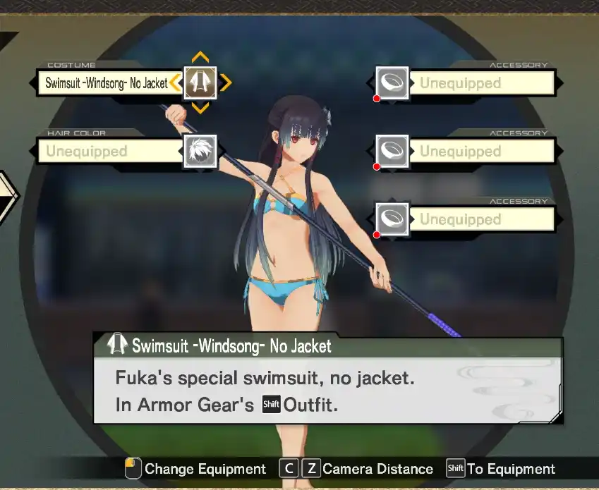 亰都ザナドゥ -桜花幻舞- フウカ 水着mod mod