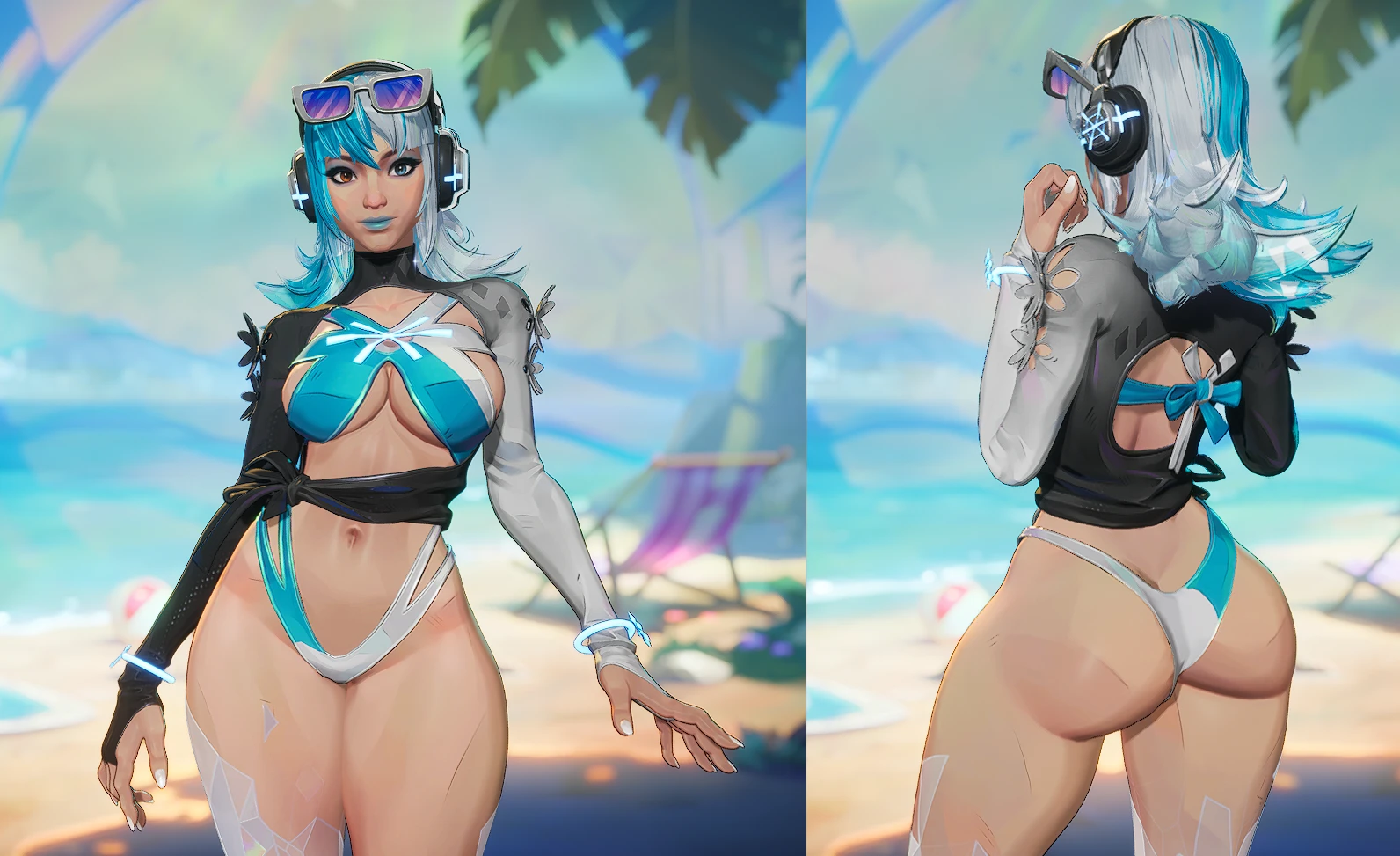 マーベルライバルズ Body Reshape Luna Cool Summer mod