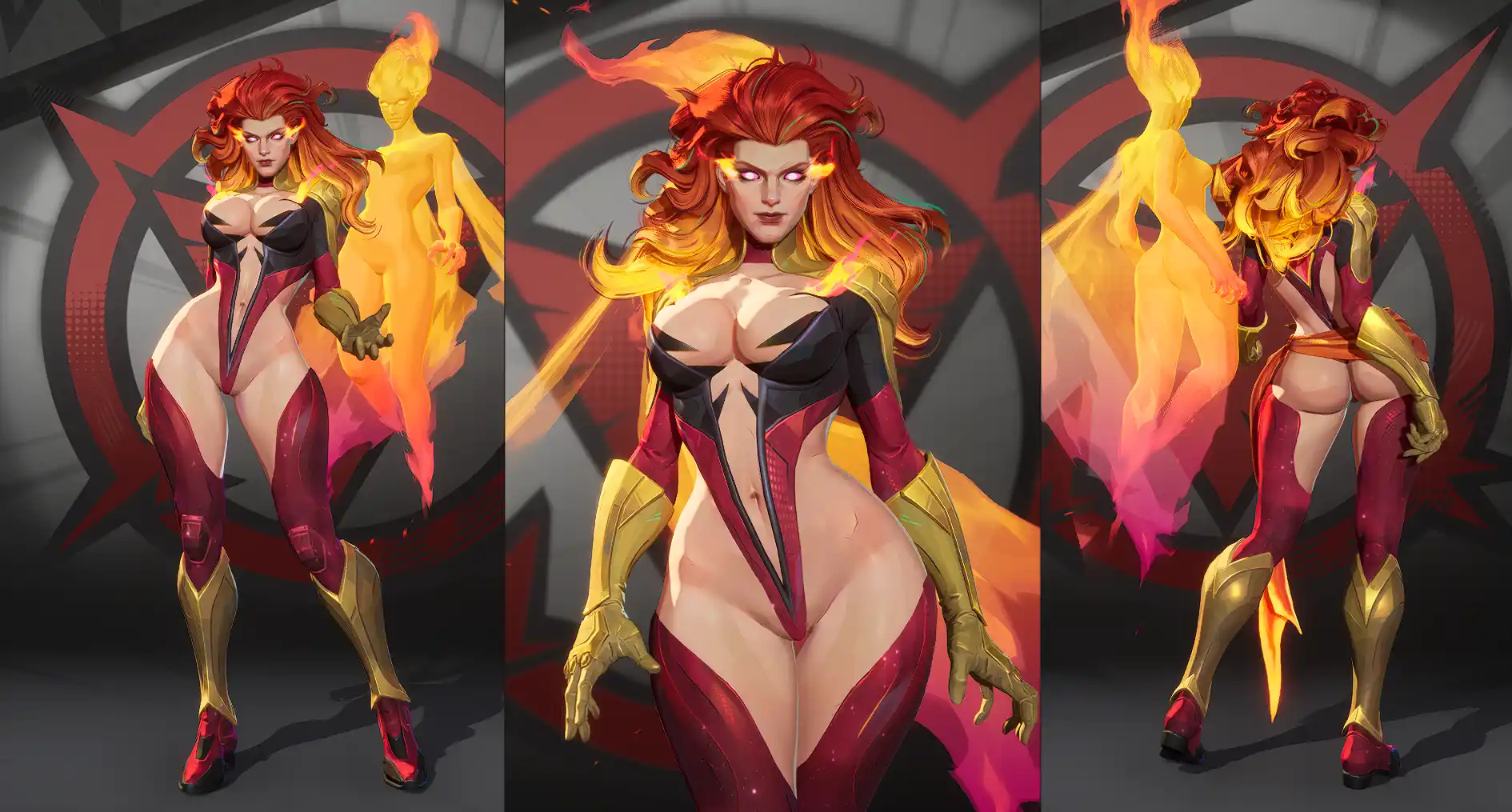 マーベルライバルズ Body Reshape Dark Phoenix mod