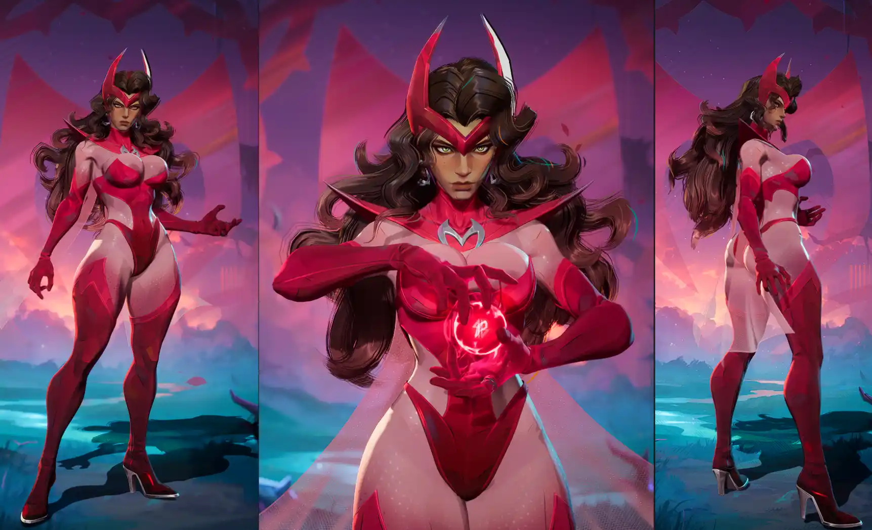 マーベルライバルズ Body Reshape Wanda Witch of Evil Eye mod