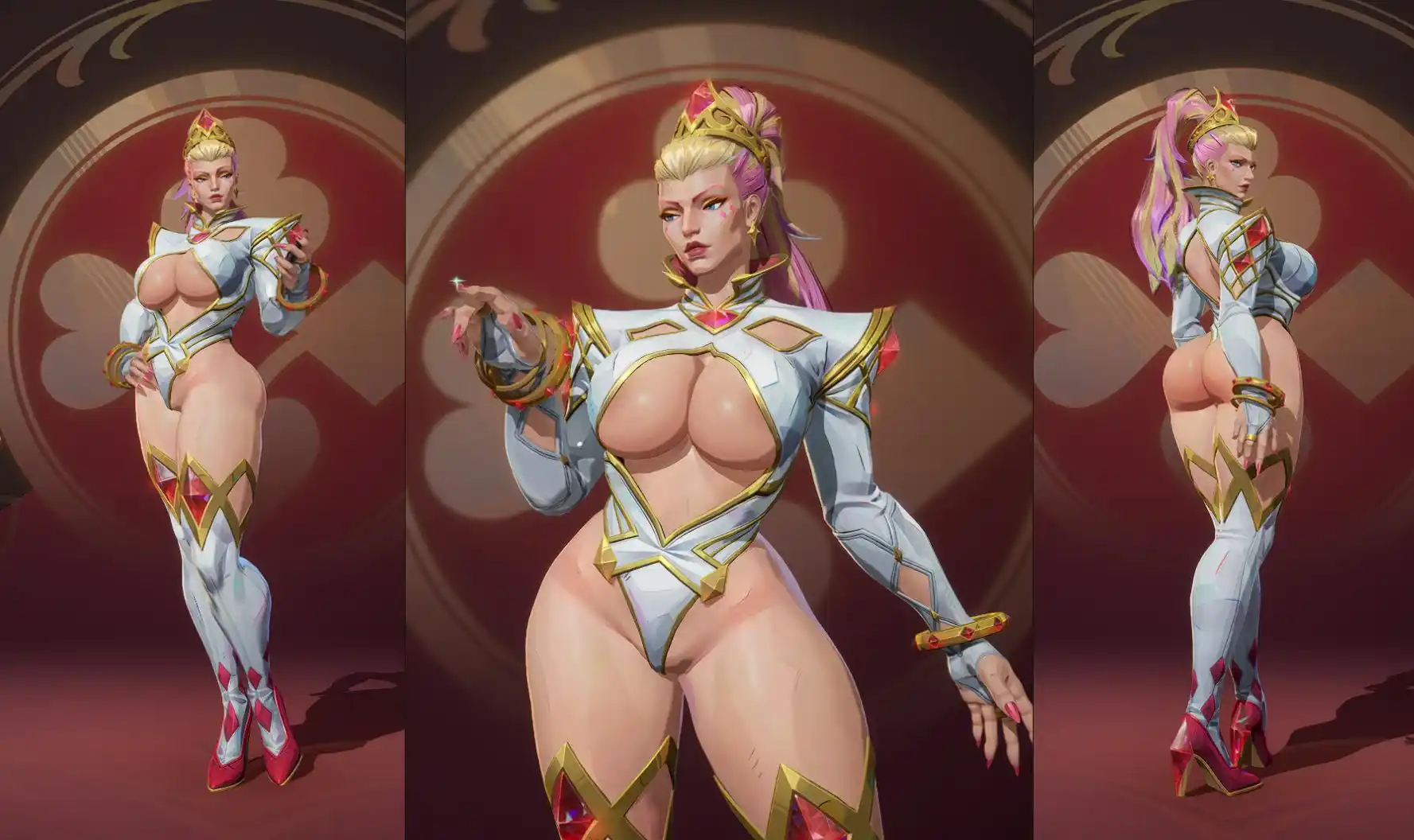マーベルライバルズ Body Reshape Emma Queen of Diamonds mod