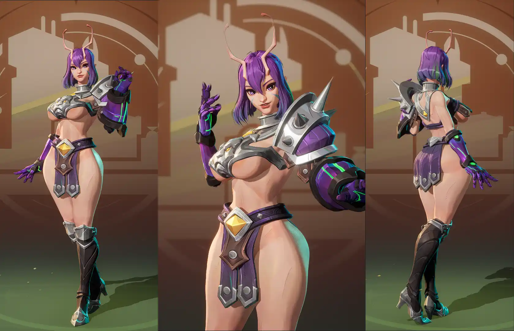 マーベルライバルズ Body Reshape Mantis Galactic Gladiator mod