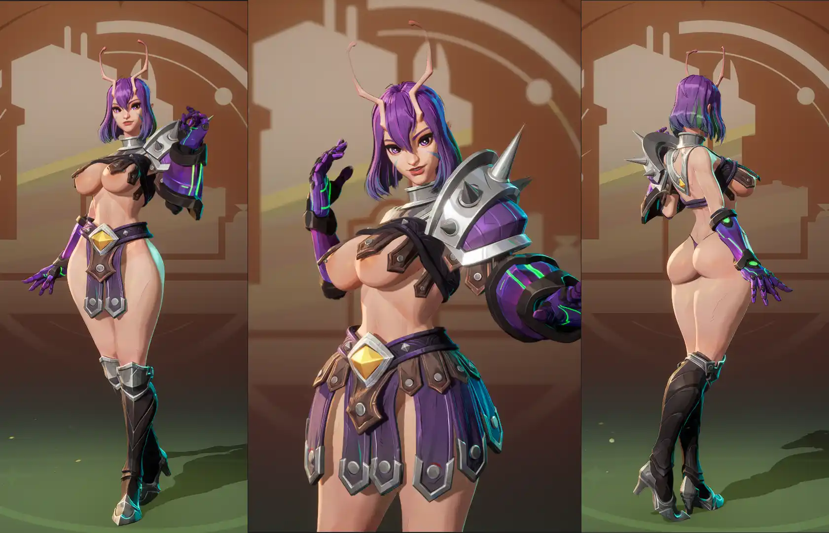 マーベルライバルズ Body Reshape Mantis Galactic Gladiator mod