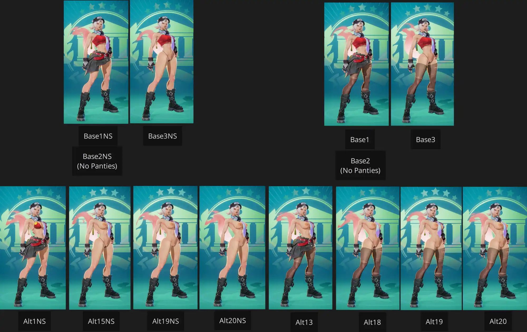マーベルライバルズ Body Reshape White Fox Yoon Ji Woo The Leader mod