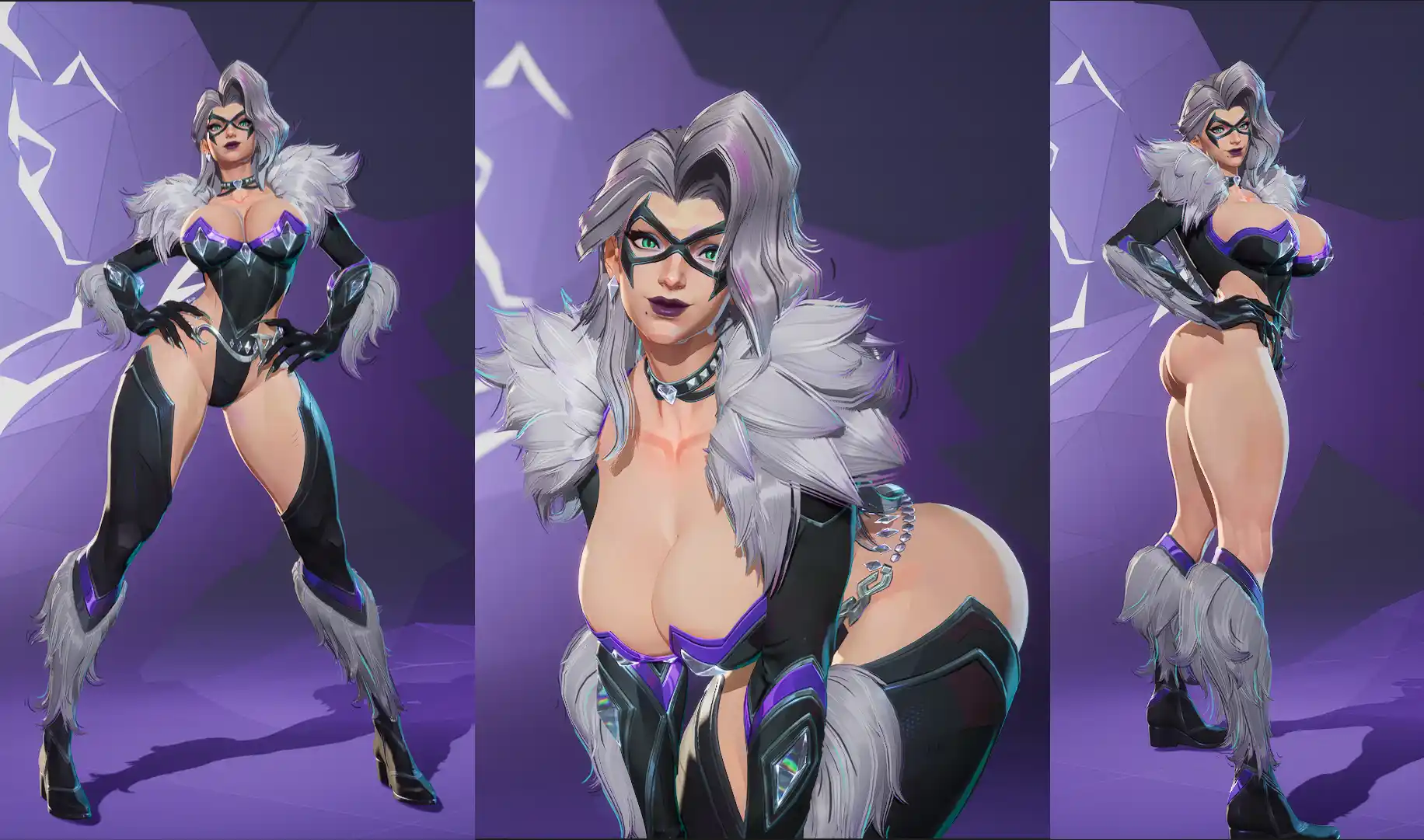マーベルライバルズ Body Reshape Felicia Black Cat mod