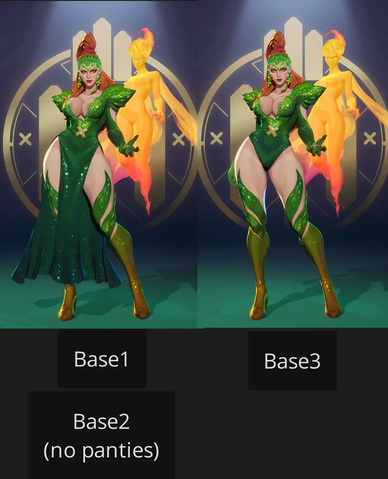 マーベルライバルズ Body Reshape Phoenix Verdant Vogue mod