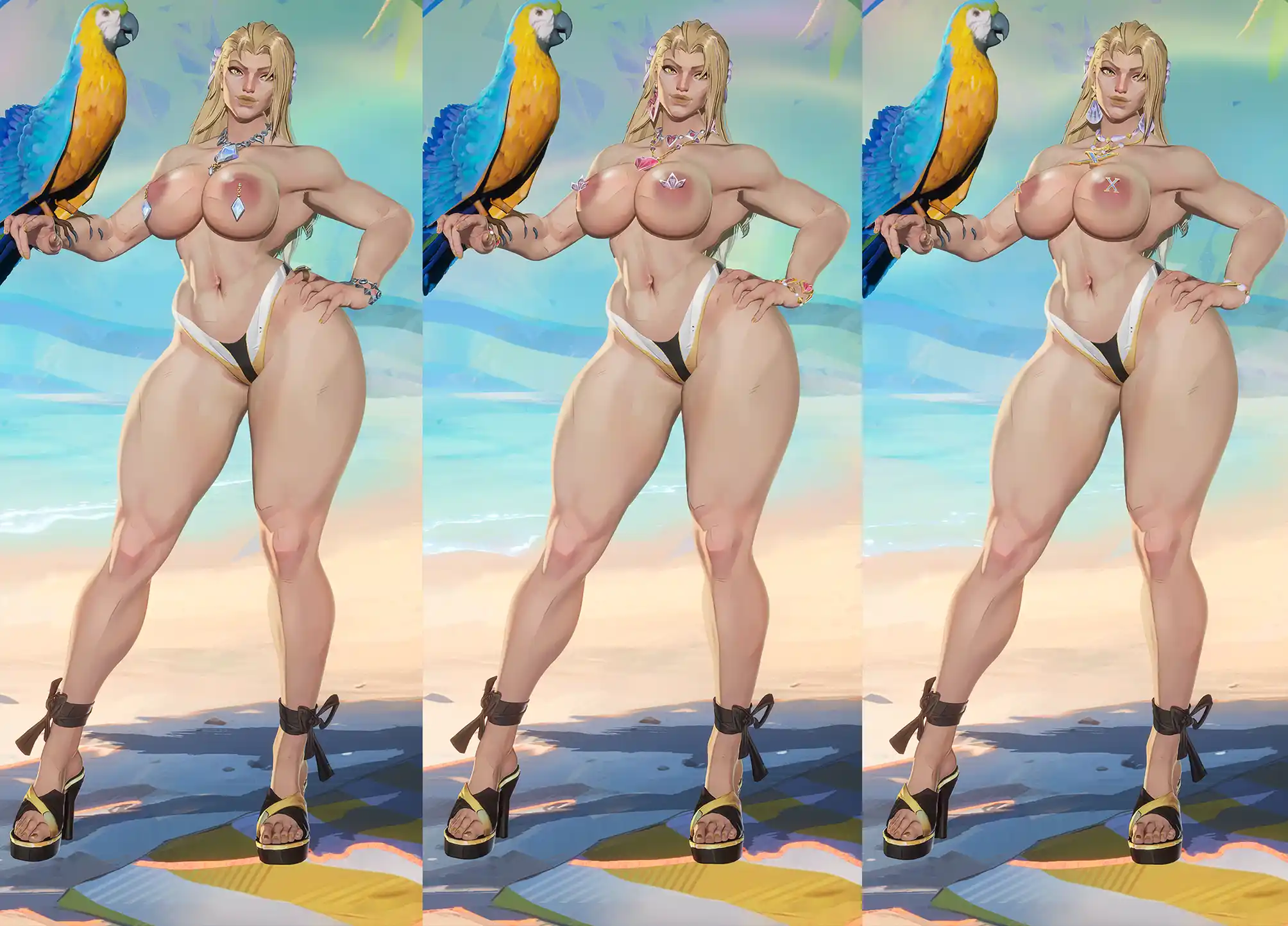 マーベルライバルズ Sexy Wave Queen (Emma) mod