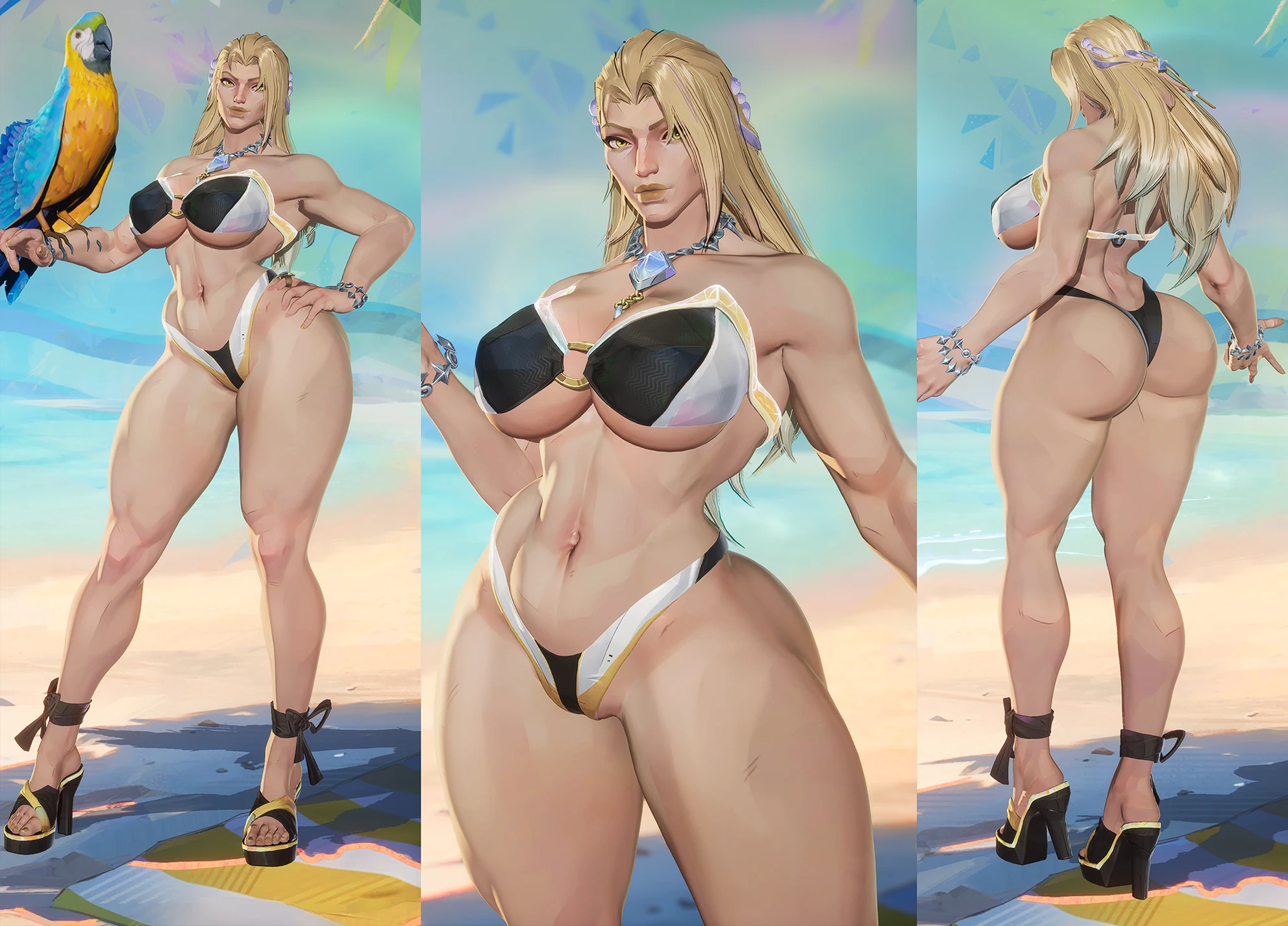 マーベルライバルズ Sexy Wave Queen (Emma) mod